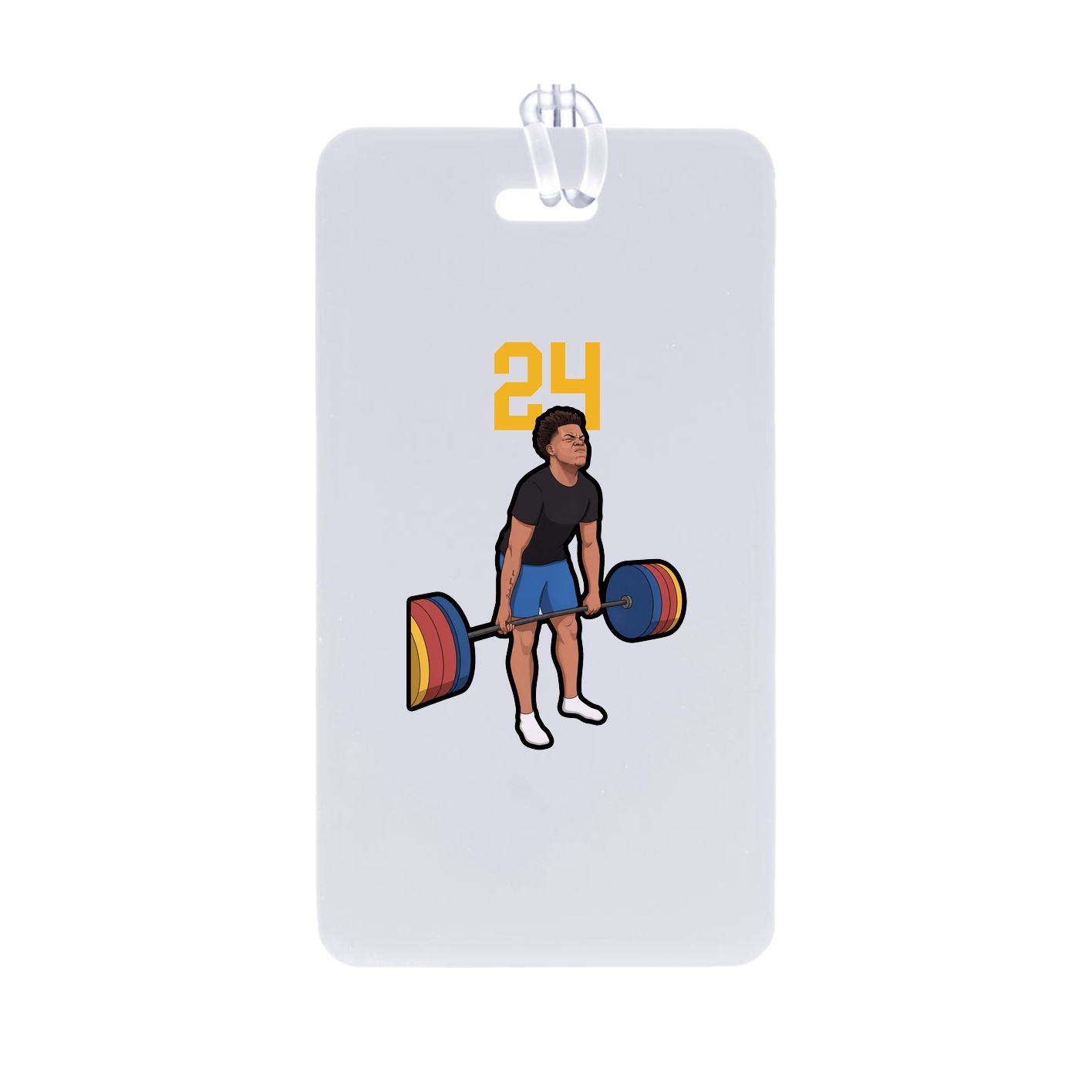 Bag Tag — Number Top in Classic