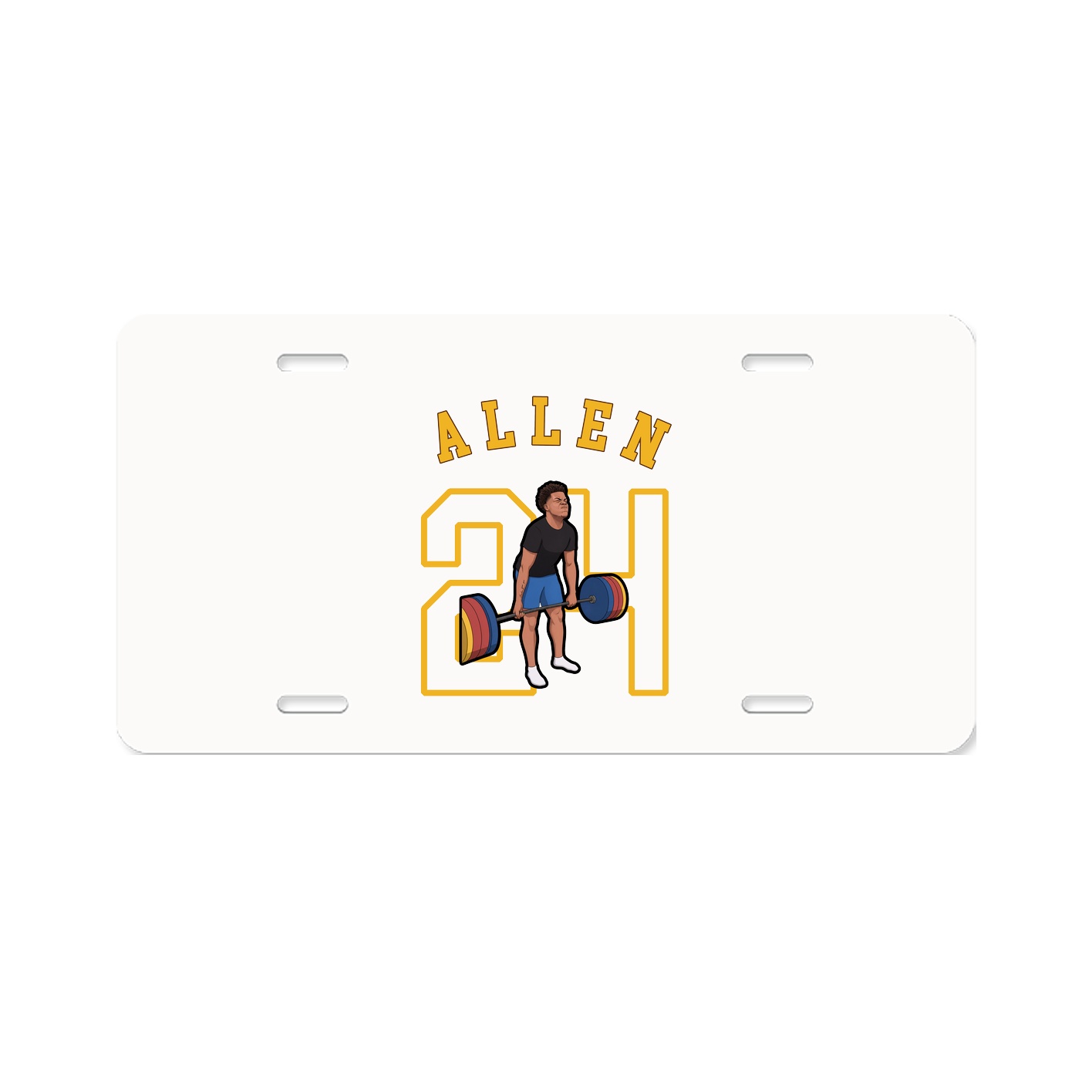 License Plate — Shirsey Arch in Classic