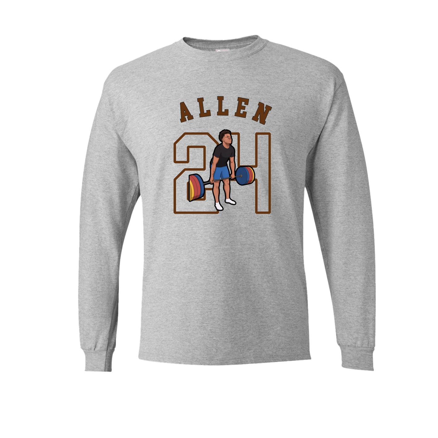 Long Sleeve Tee — Shirsey Arch in Grey