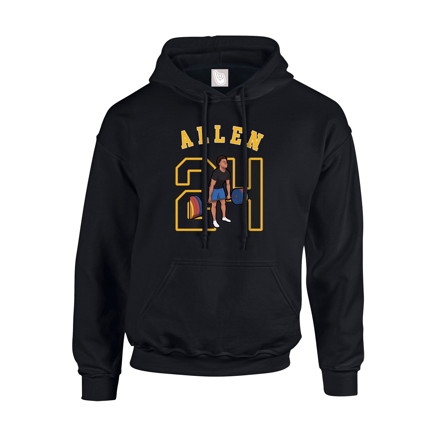 Hoodie — Shirsey Arch in Black
