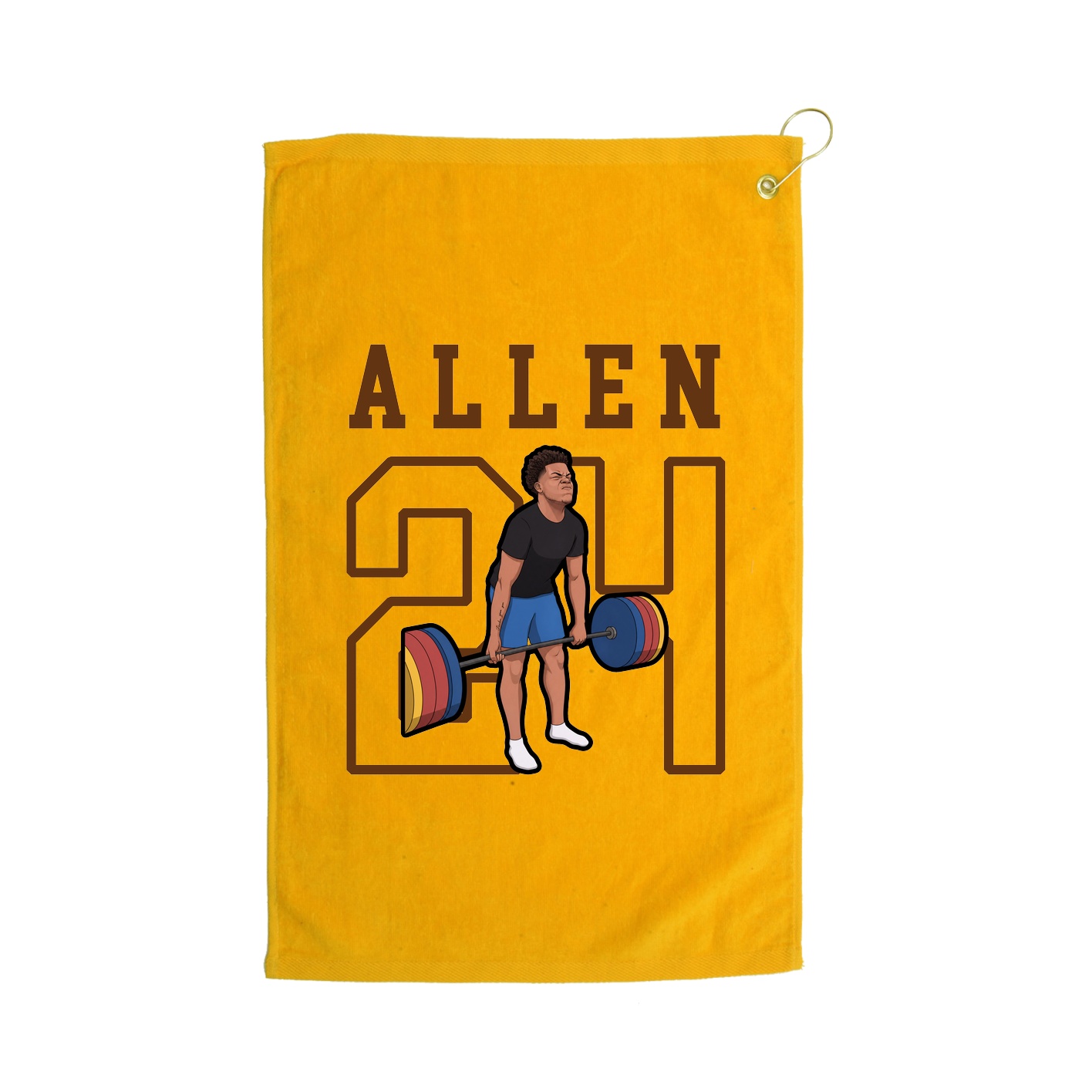 Golf Towel — Shirsey in Gold