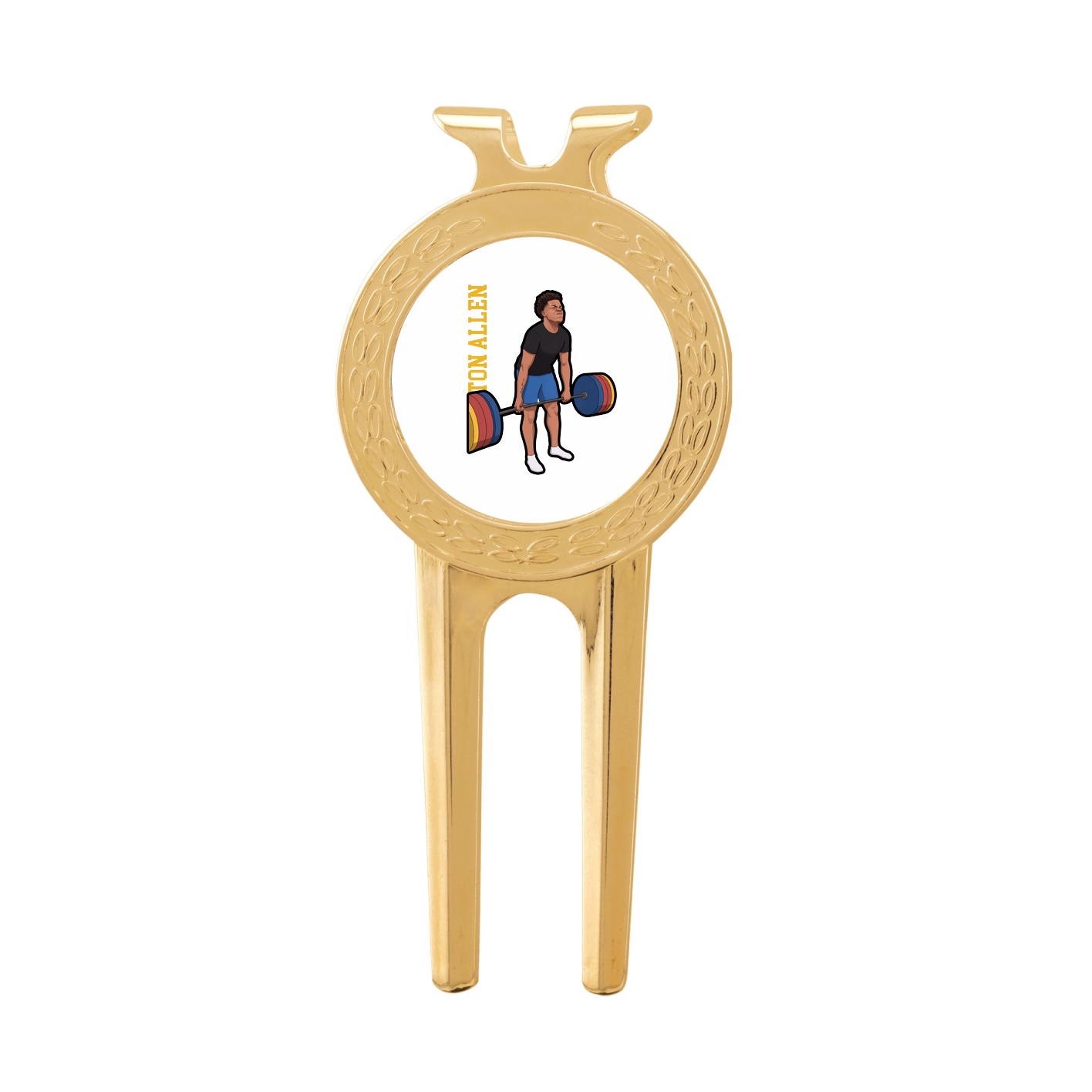 Divot Tool with Ball Marker — Name Vertical in Classic