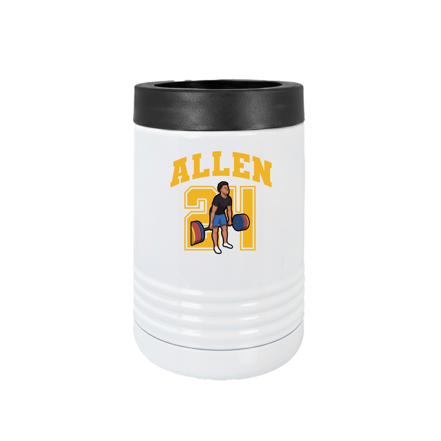 Beverage Holder — Number in White