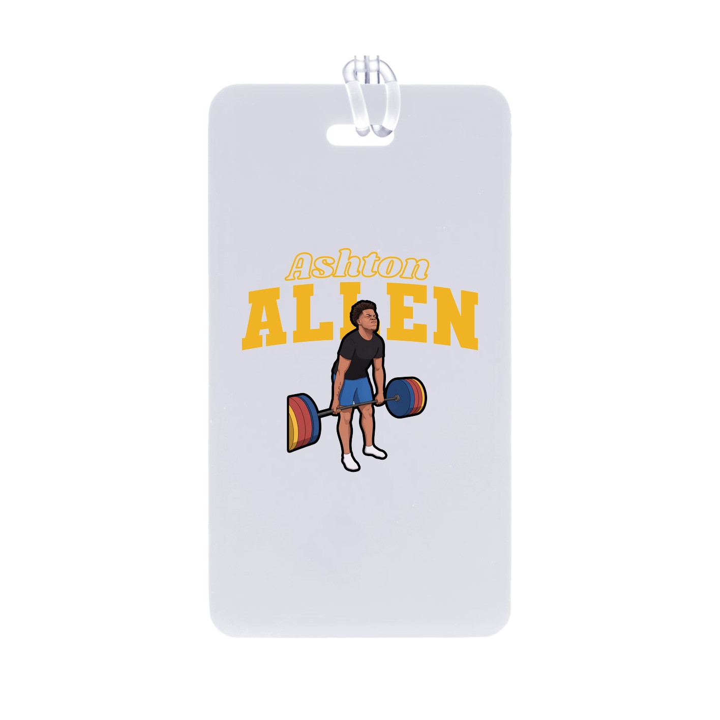 Bag Tag — Name Arch in Classic