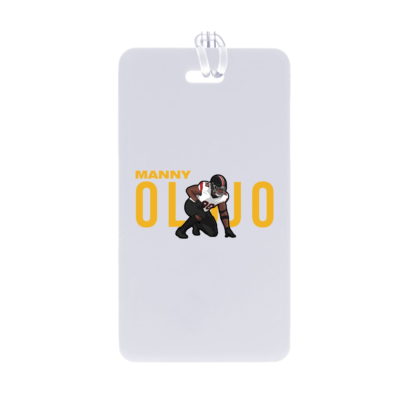 Bag Tag — Player Name in Classic