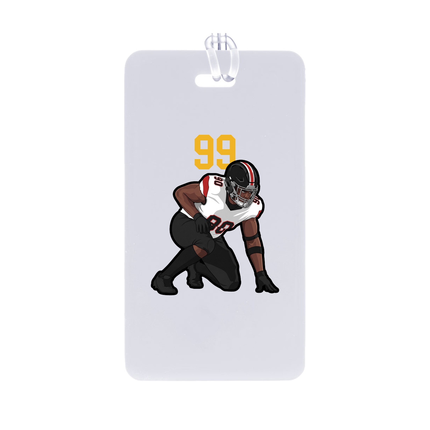 Bag Tag — Number Top in Classic