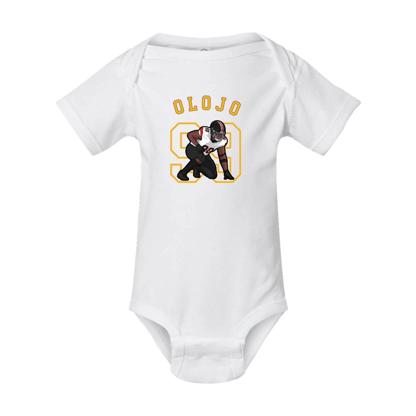Baby Onesie — Shirsey Arch in White