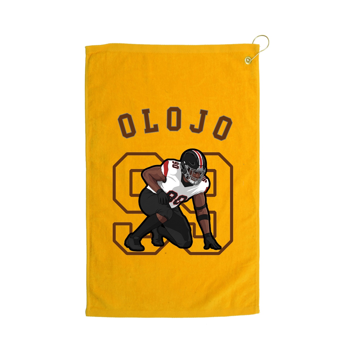 Golf Towel — Shirsey Arch in Gold