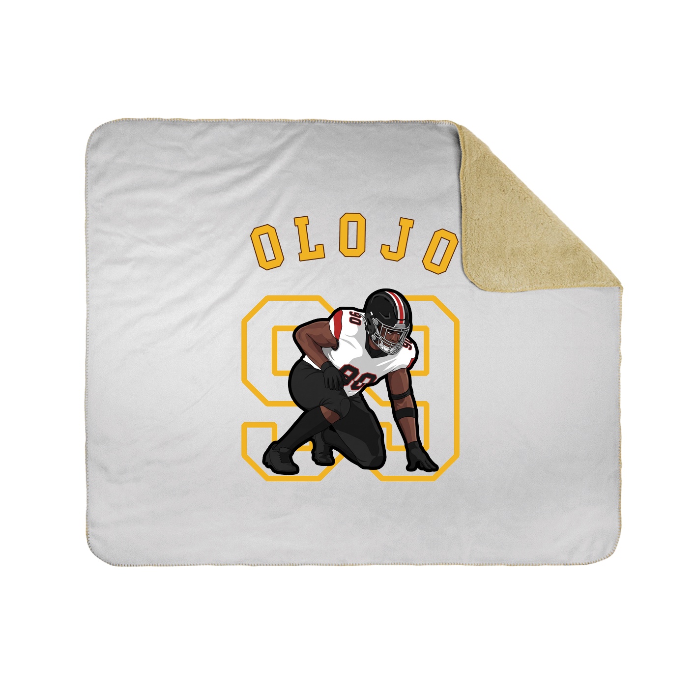 Throw Blanket — Shirsey Arch in White