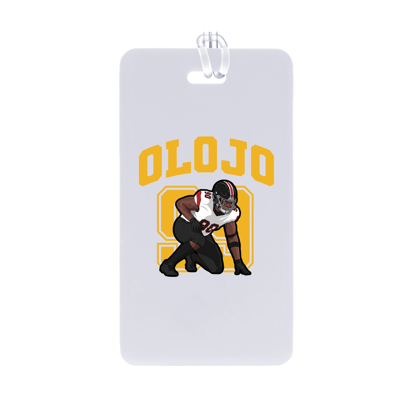 Bag Tag — Number in Classic