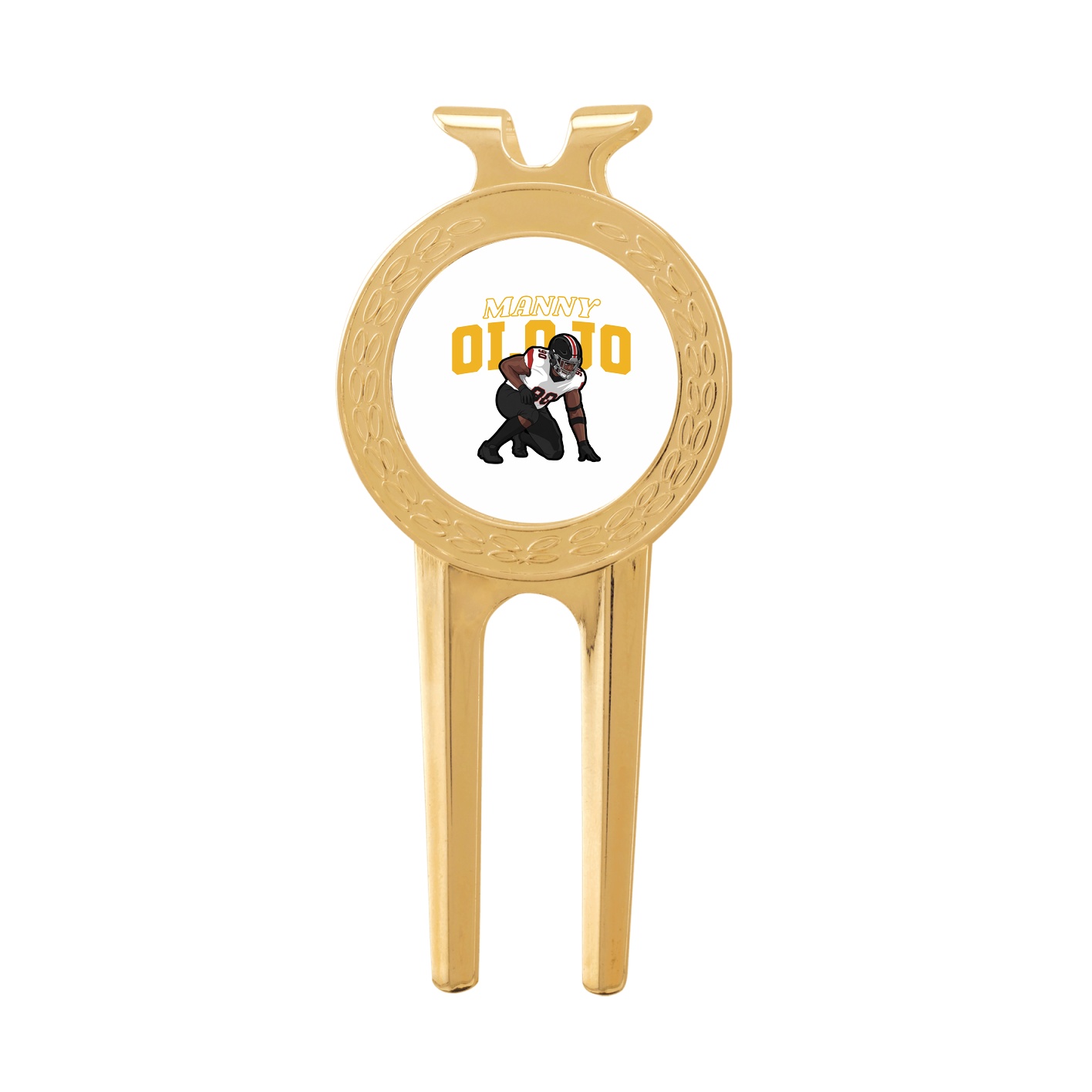 Divot Tool with Ball Marker — Name Arch in Classic