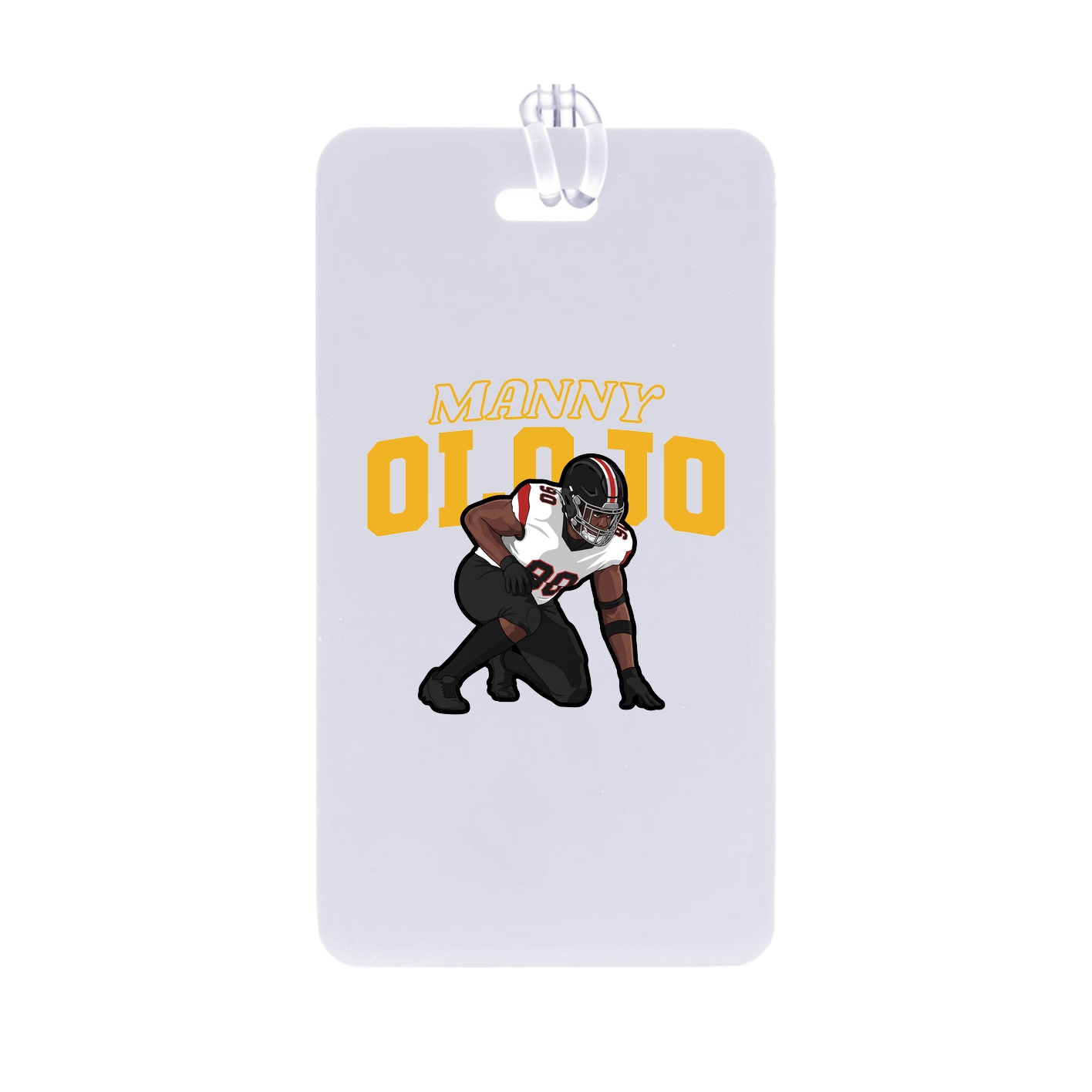 Bag Tag — Name Arch in Classic