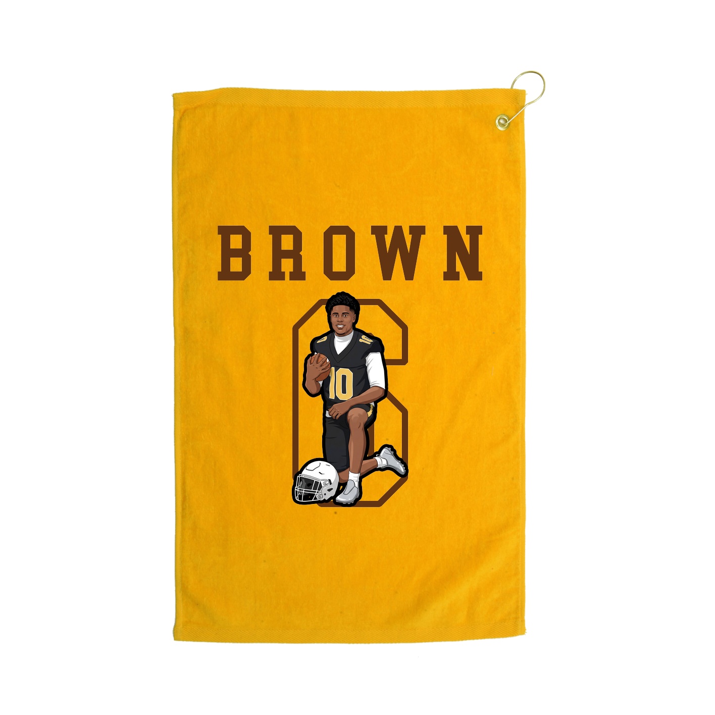 Golf Towel — Shirsey in Gold