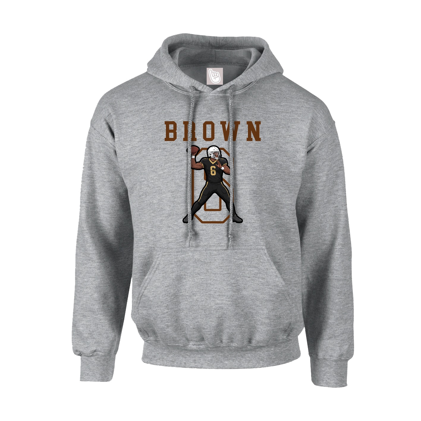 Hoodie — Shirsey in Grey