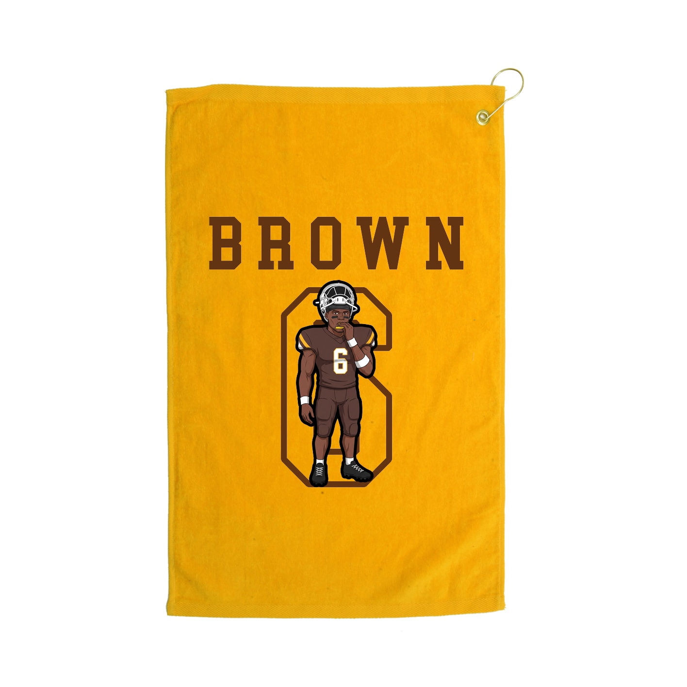 Golf Towel — Shirsey in Gold
