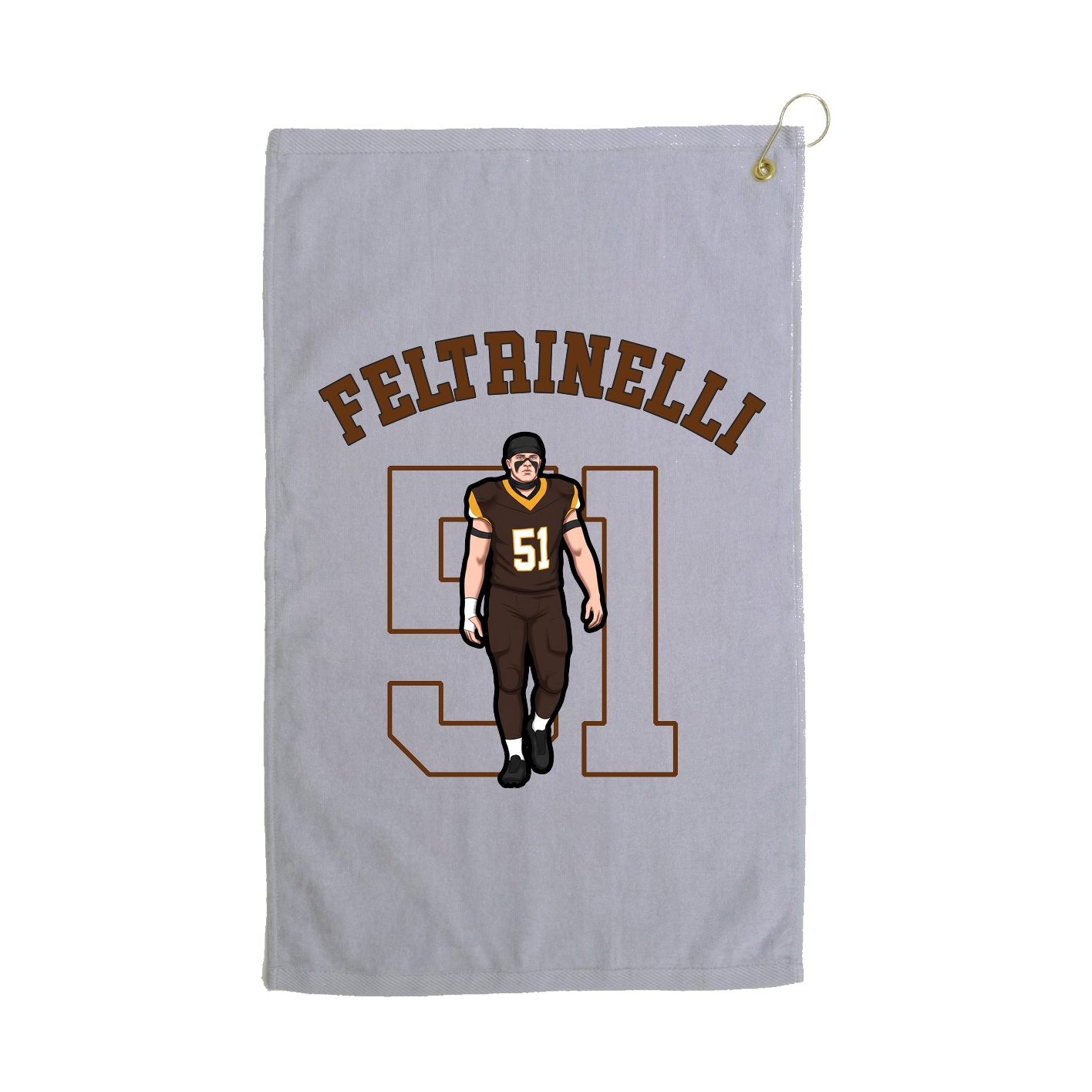 Golf Towel — Shirsey Arch in Grey