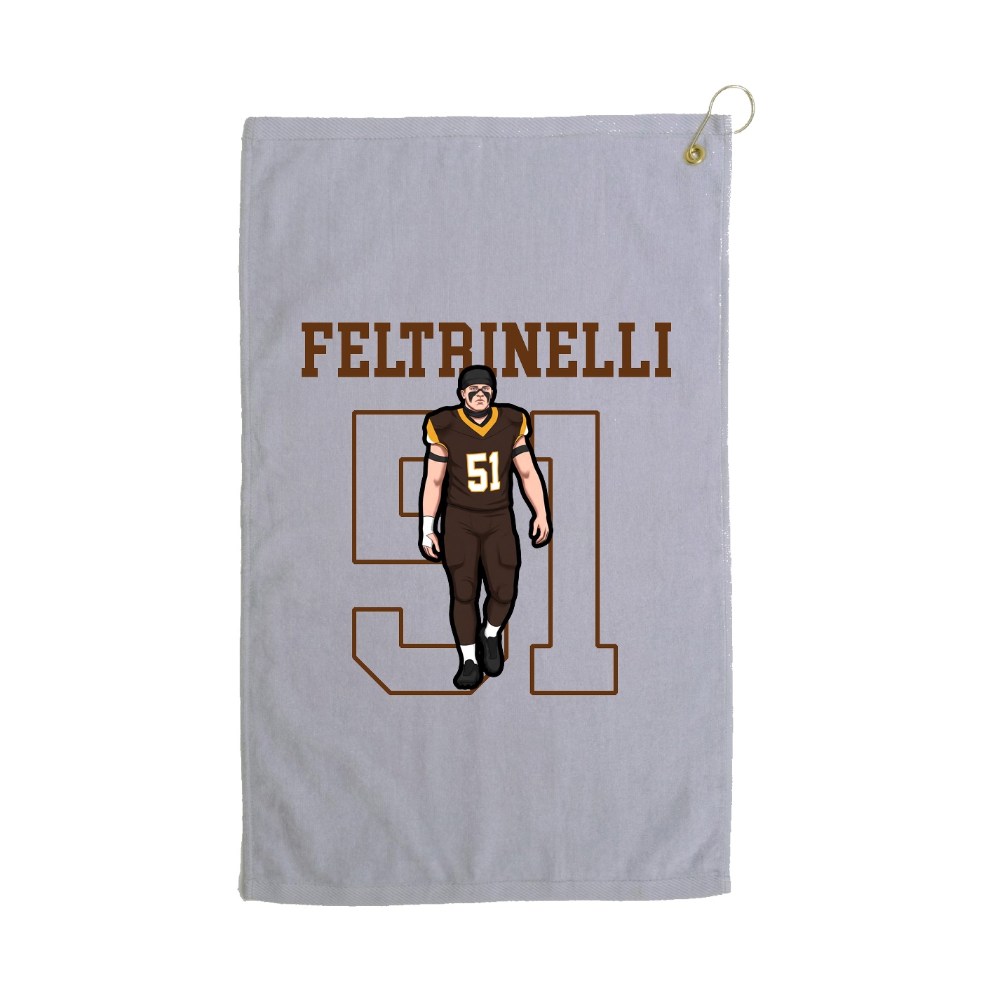 Golf Towel — Shirsey in Grey