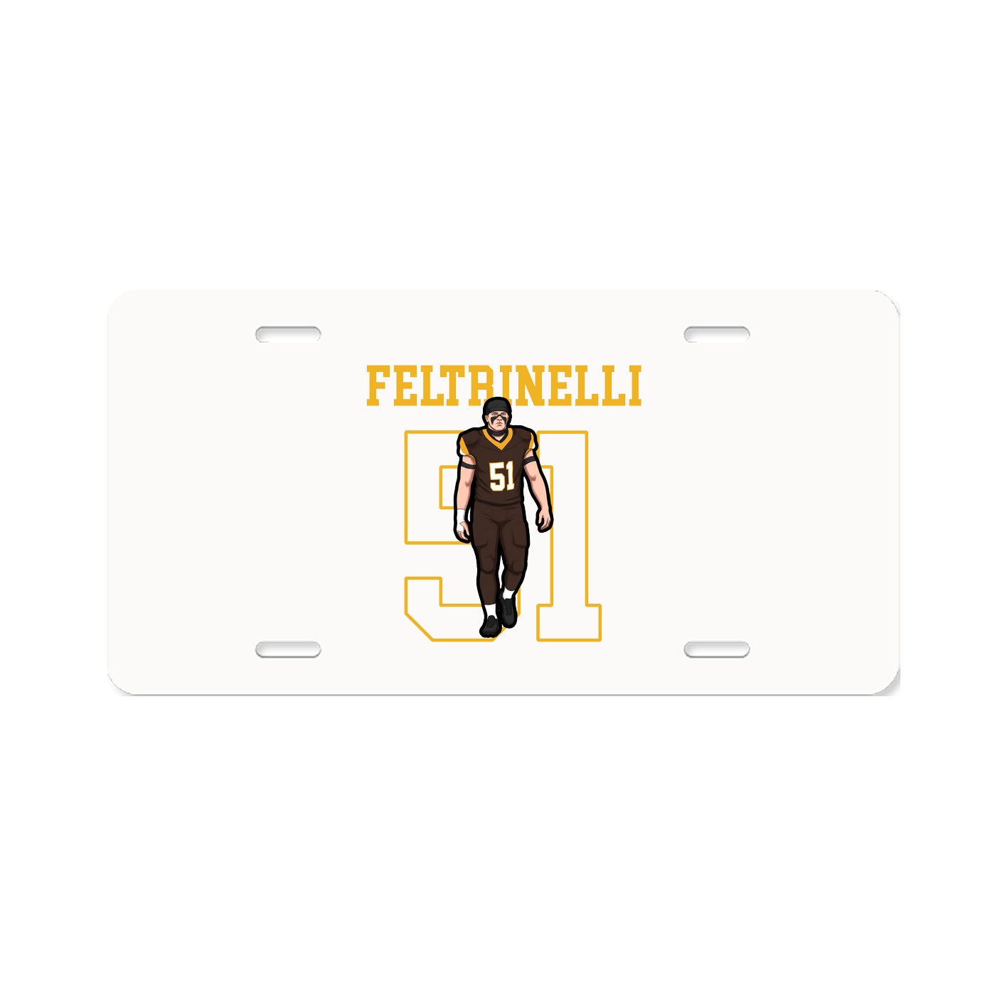 License Plate — Shirsey in Classic