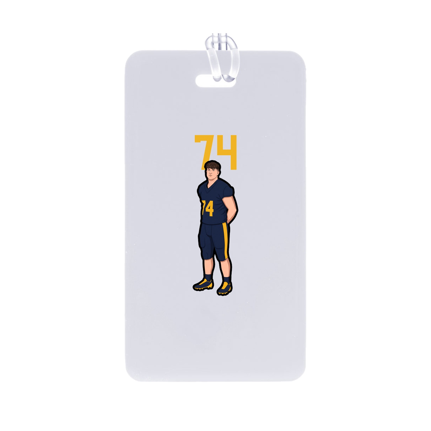 Bag Tag — Number Top in Classic