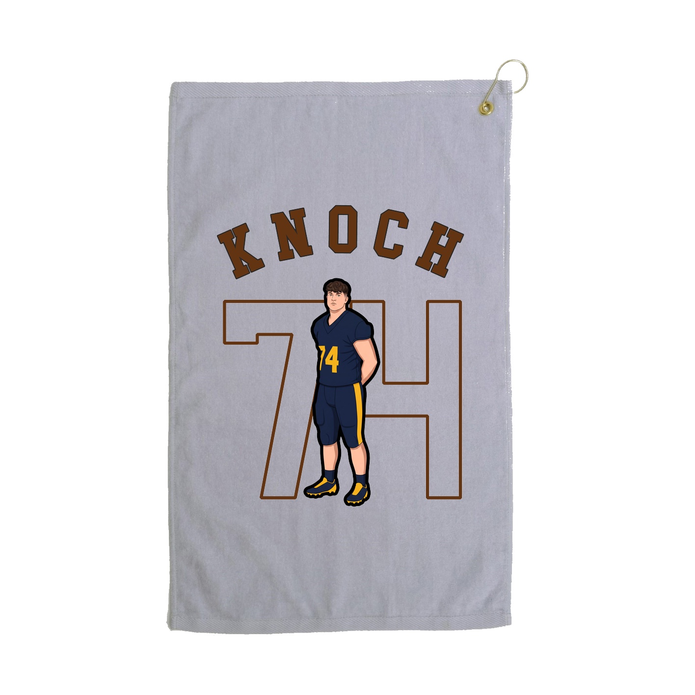 Golf Towel — Shirsey Arch in Grey