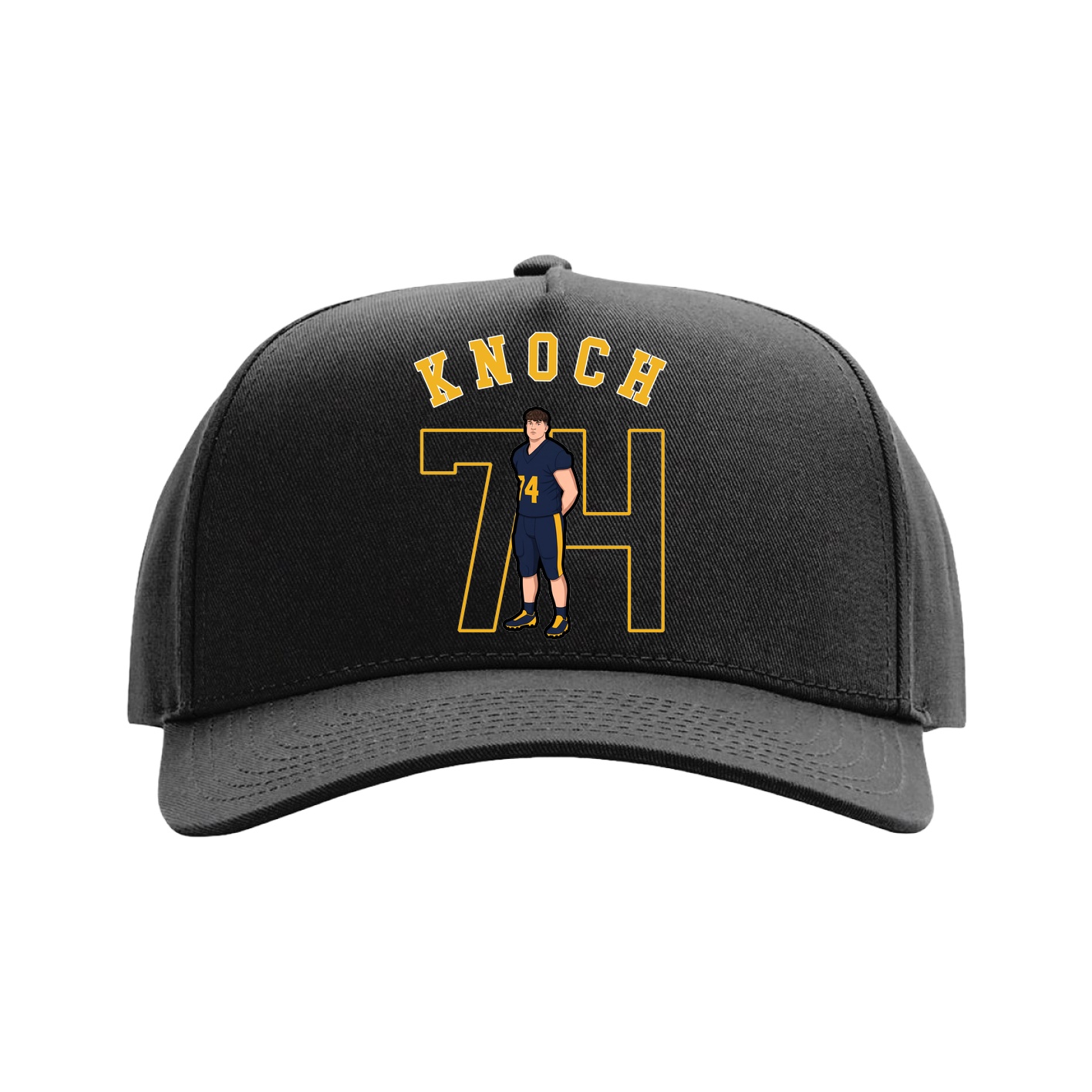 Full Fabric Five-Panel Champ Cap