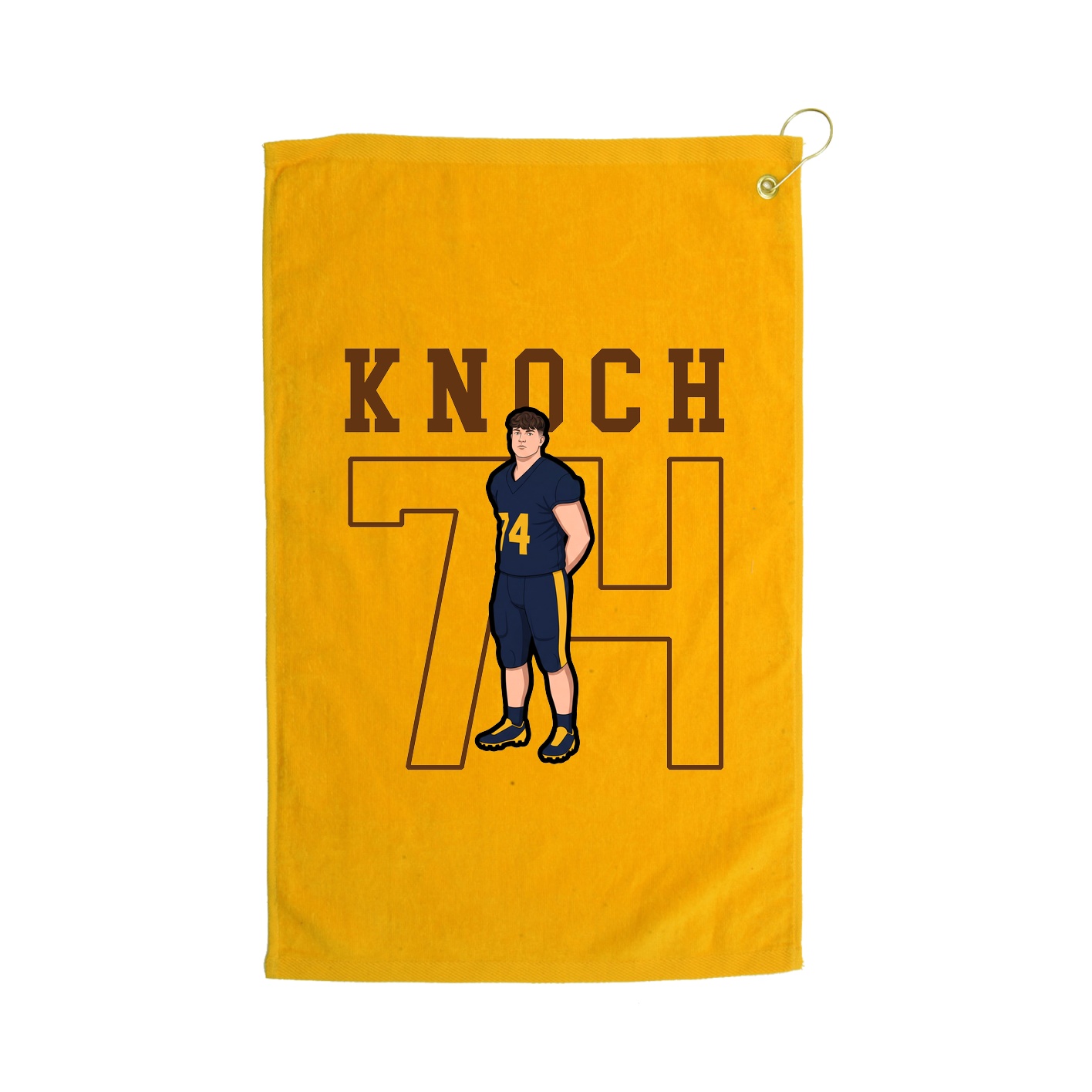 Golf Towel — Shirsey in Gold