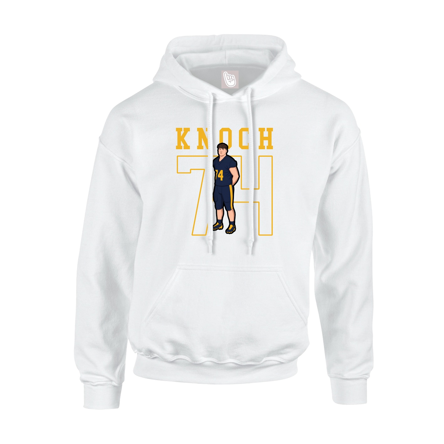 Youth Hoodie — Shirsey in White