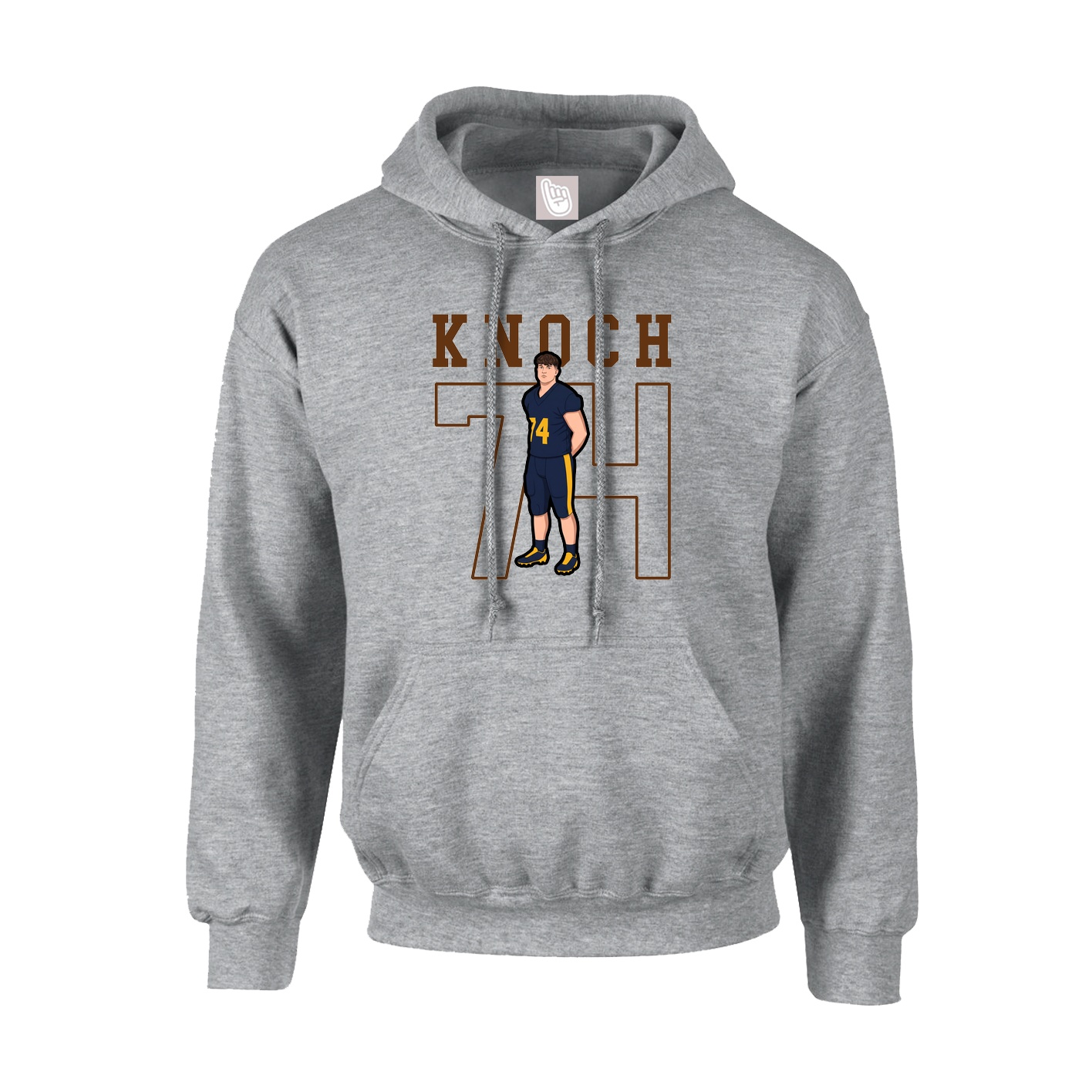 Youth Hoodie — Shirsey in Grey