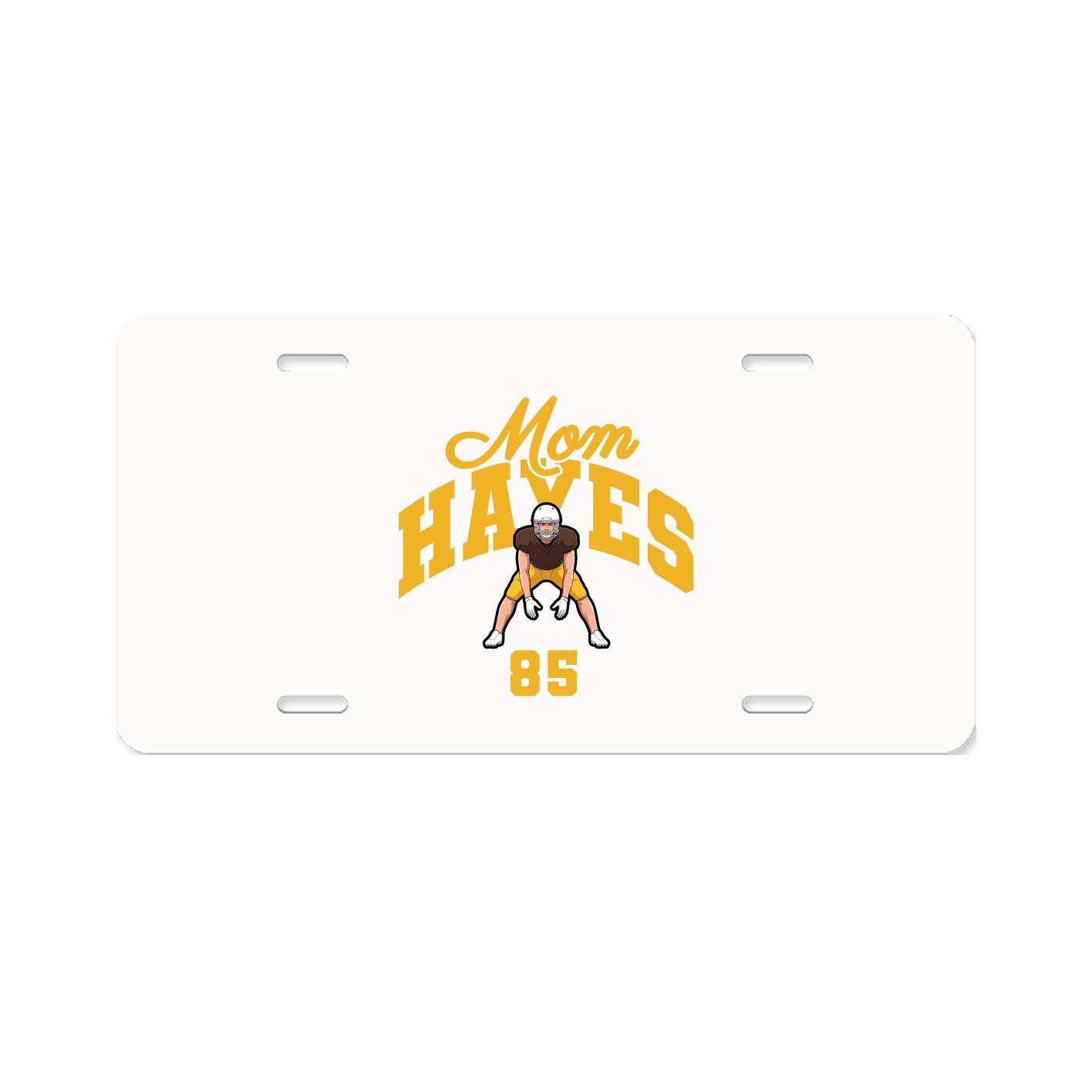 License Plate — Mothers Day Arch in Classic