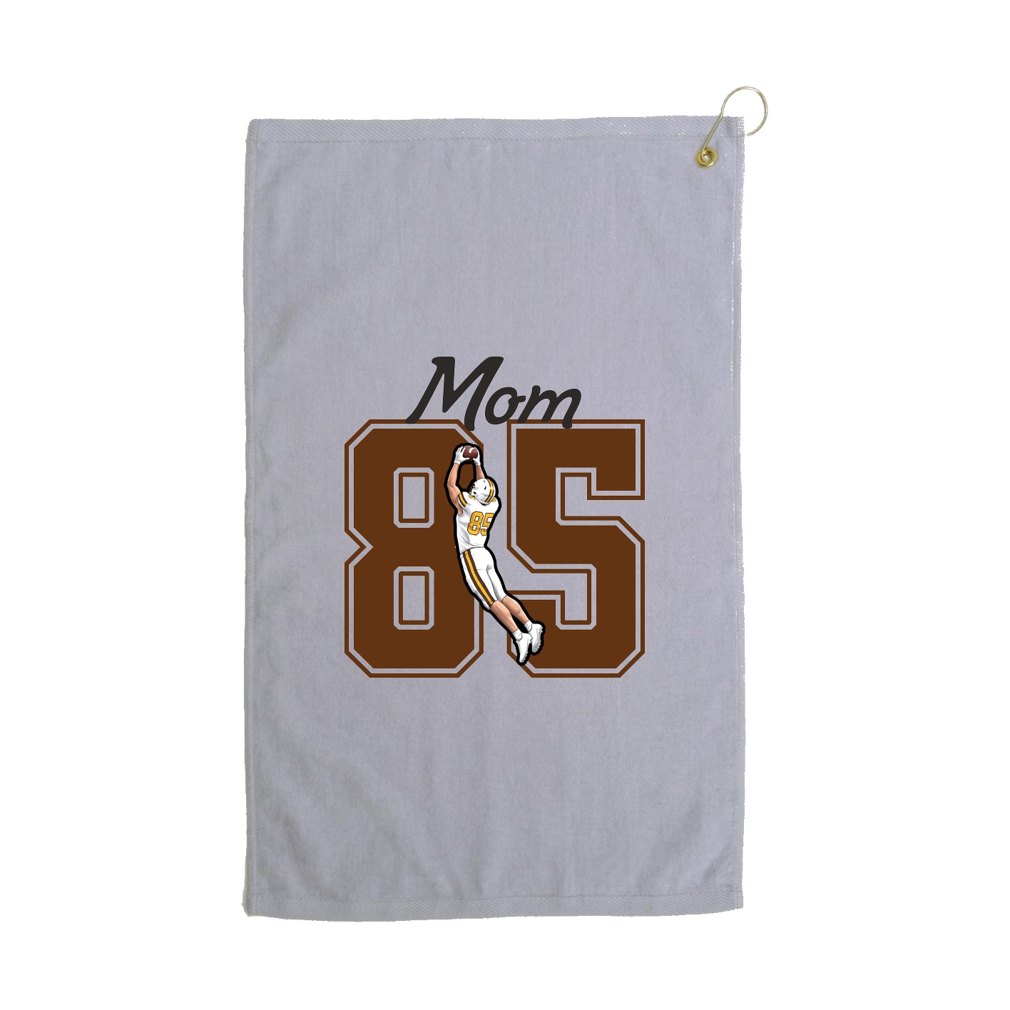 Golf Towel — Mothers Day Shirsey in Grey