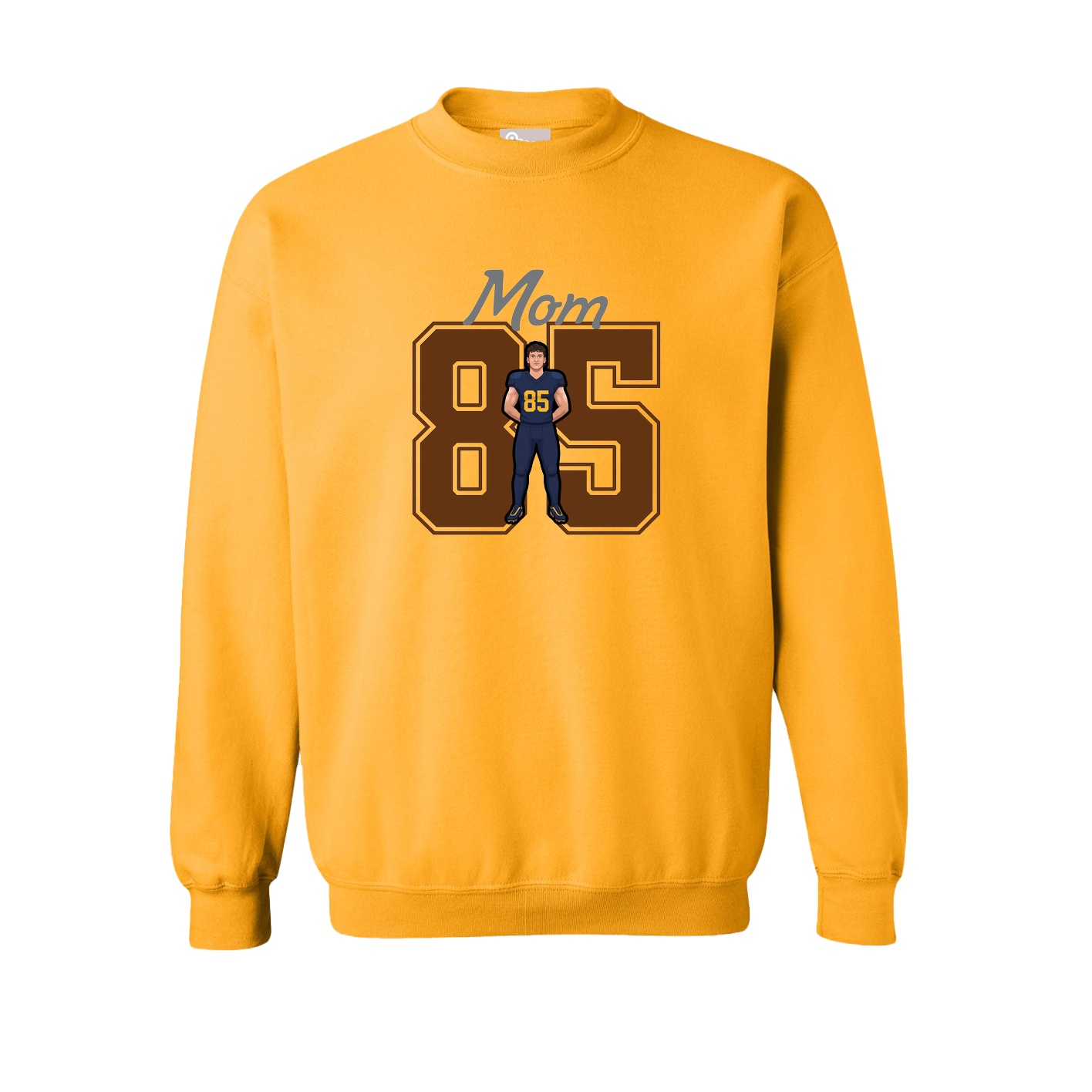 Fleece Crew — Mothers Day Shirsey in Gold
