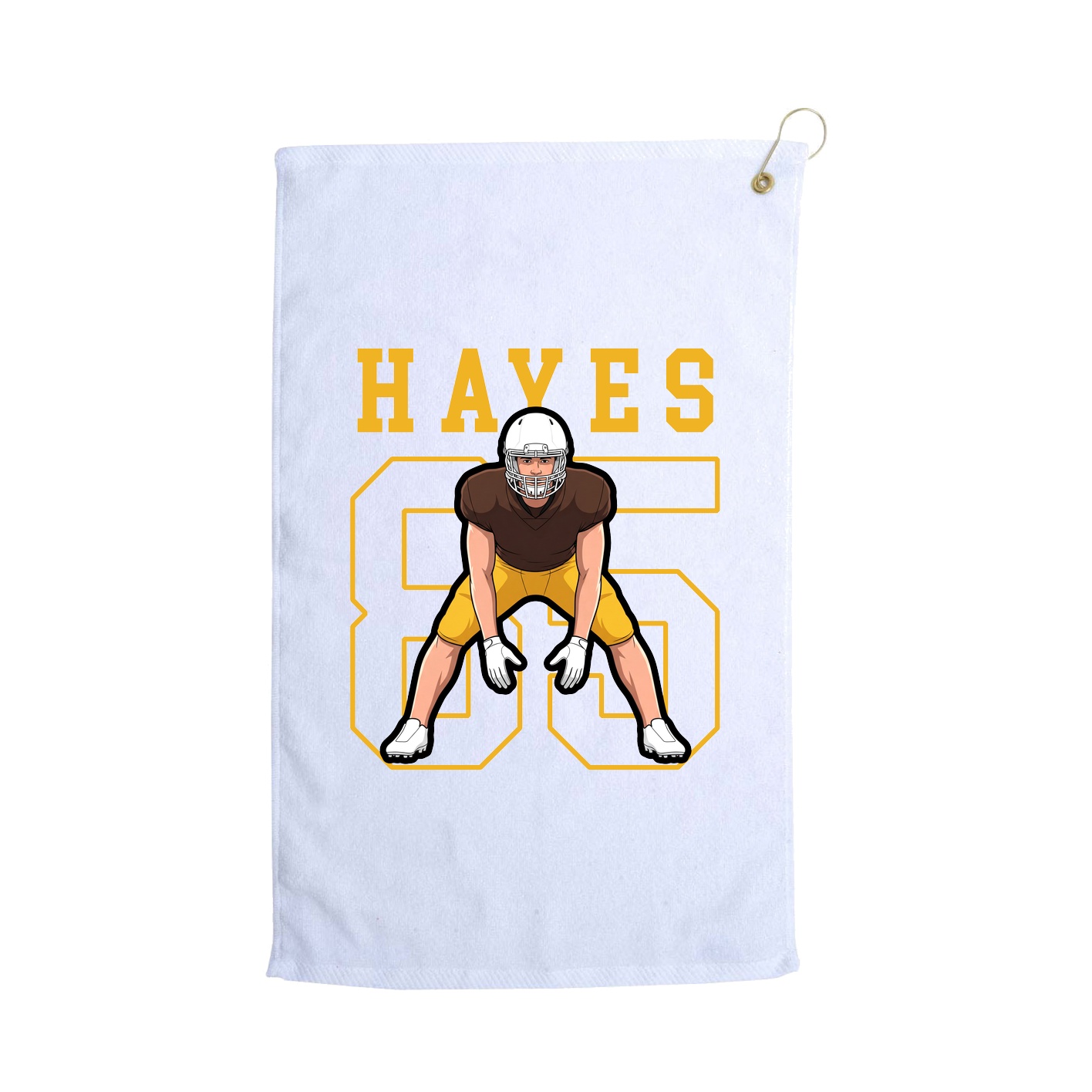 Golf Towel — Shirsey in White