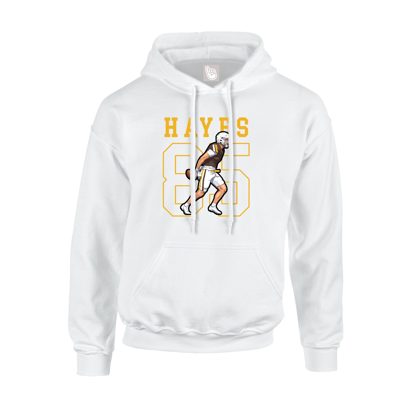 Hoodie — Shirsey in White