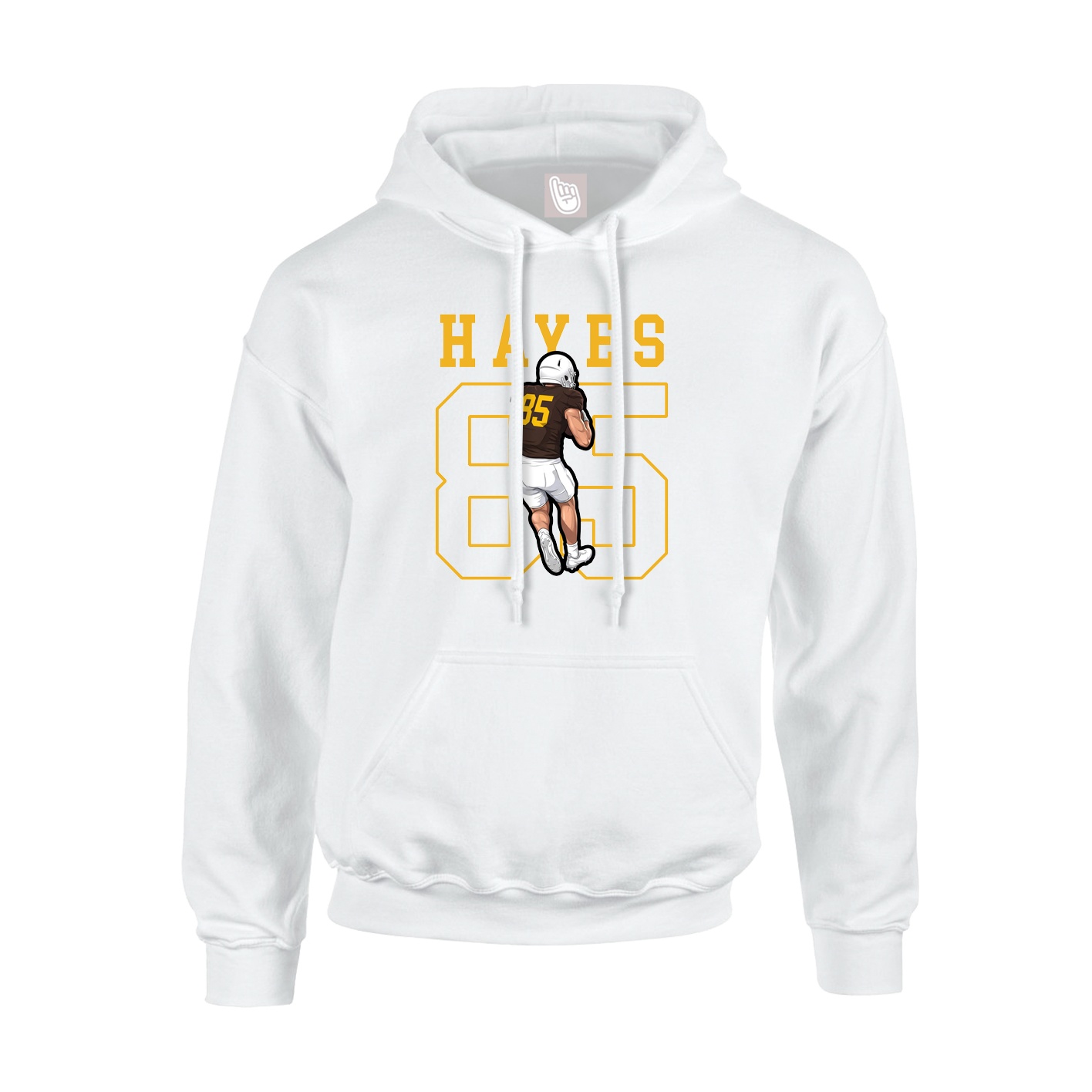 Hoodie — Shirsey in White