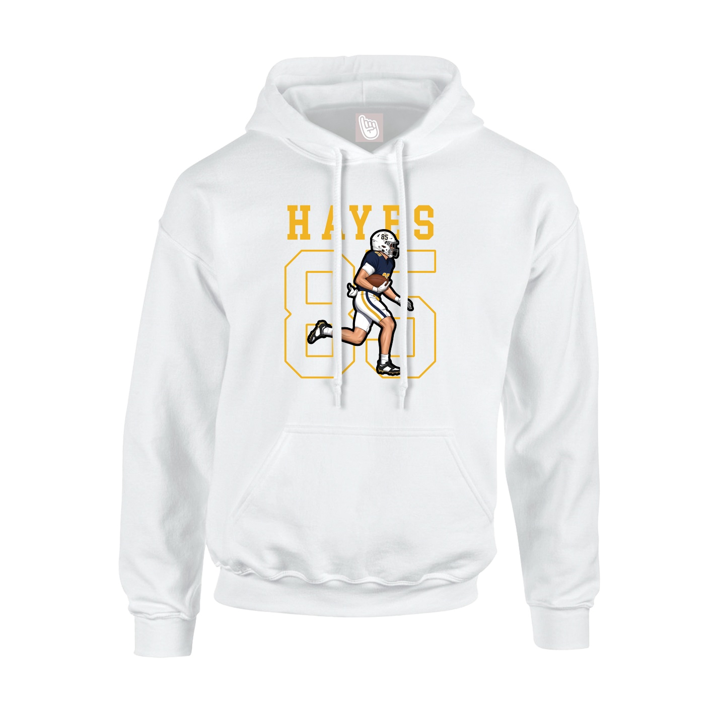 Youth Hoodie — Shirsey in White