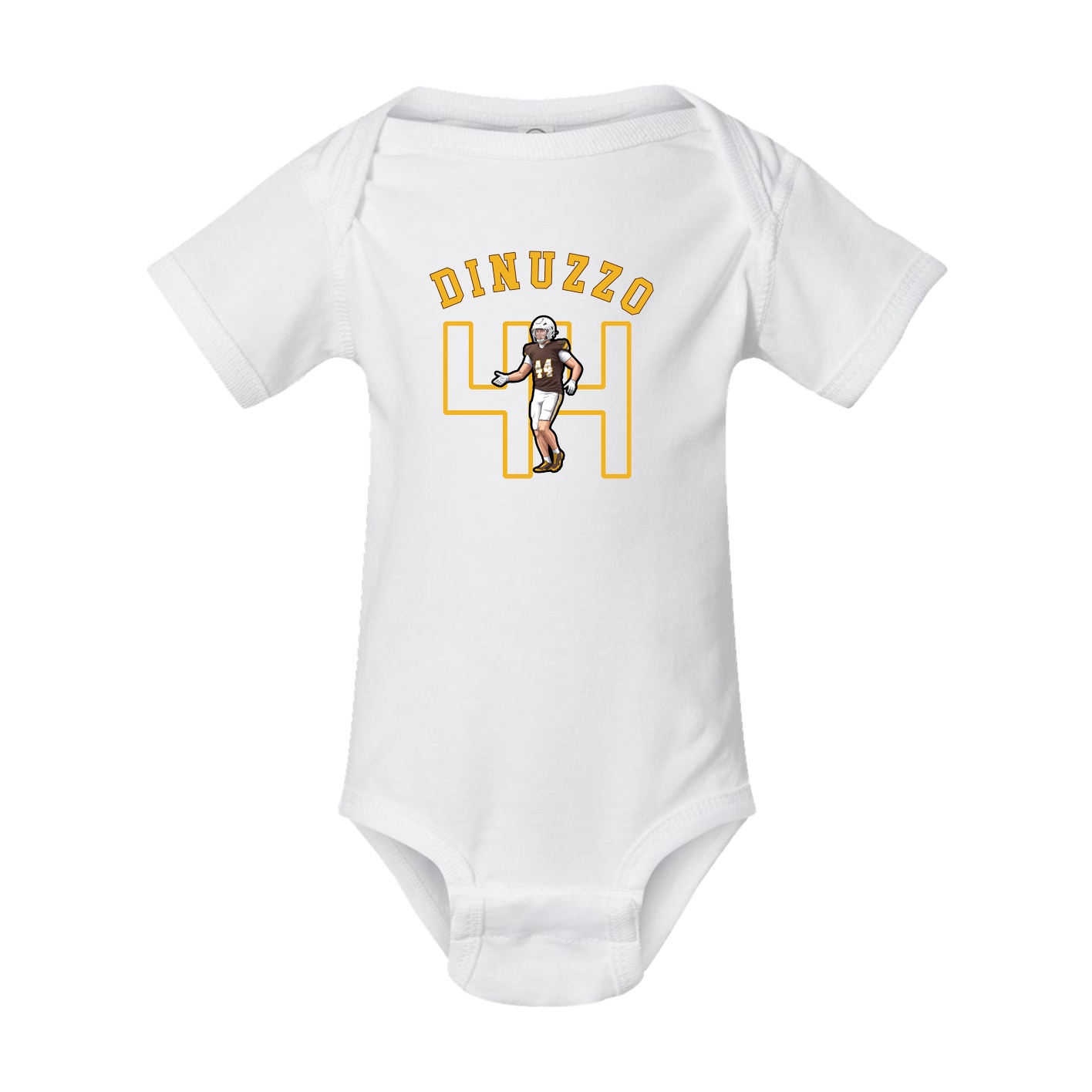 Baby Onesie — Shirsey Arch in White