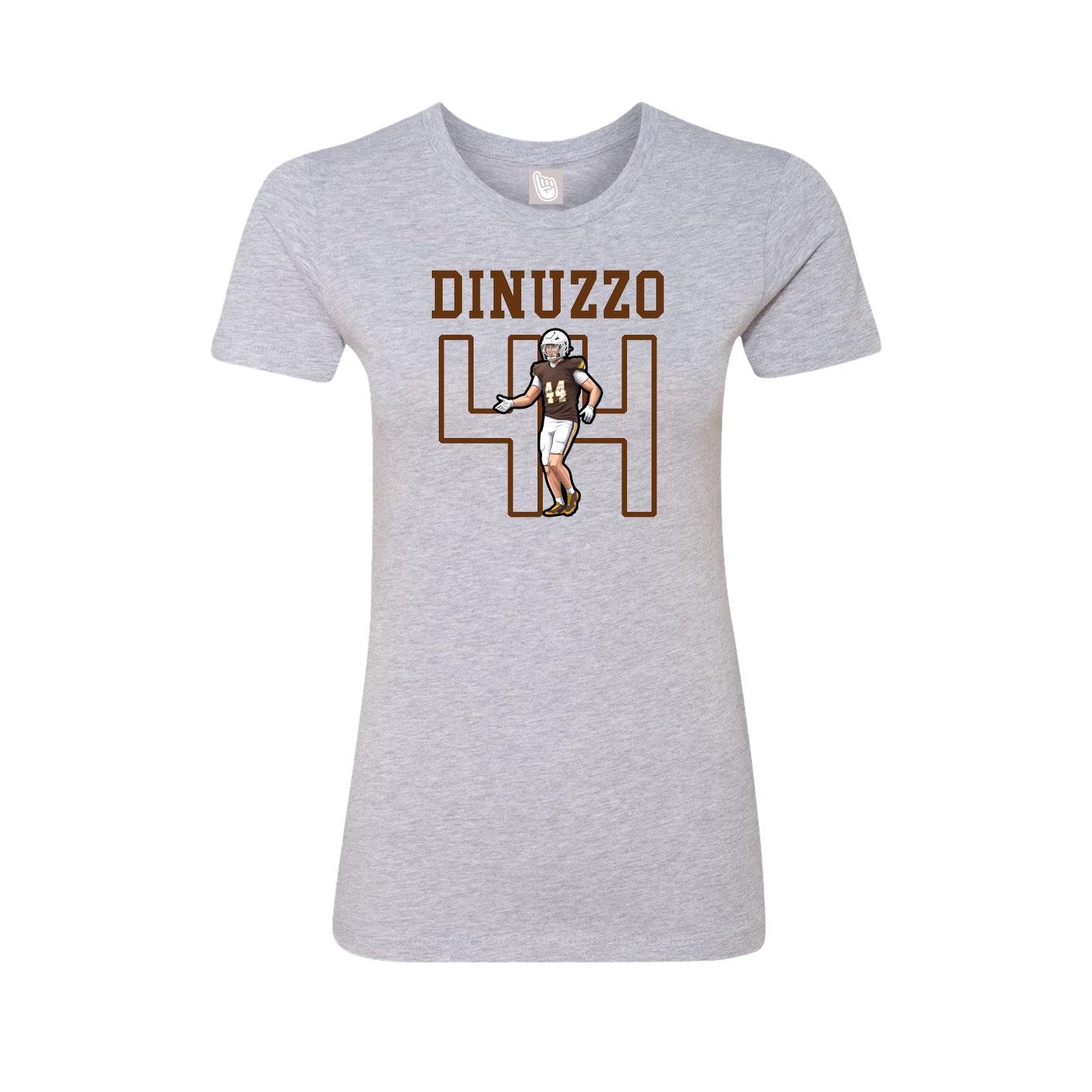Fitted Women's Tee — Shirsey in Grey