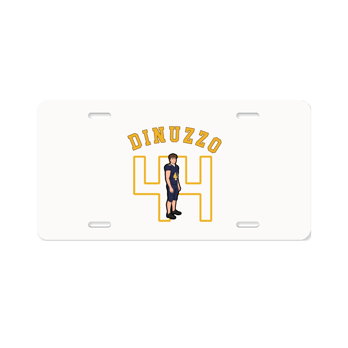 License Plate — Shirsey Arch in Classic