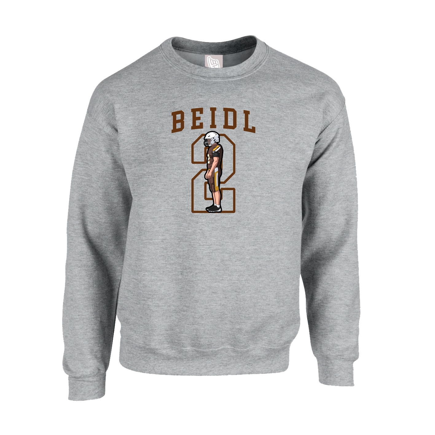 Fleece Crew — Shirsey in Grey