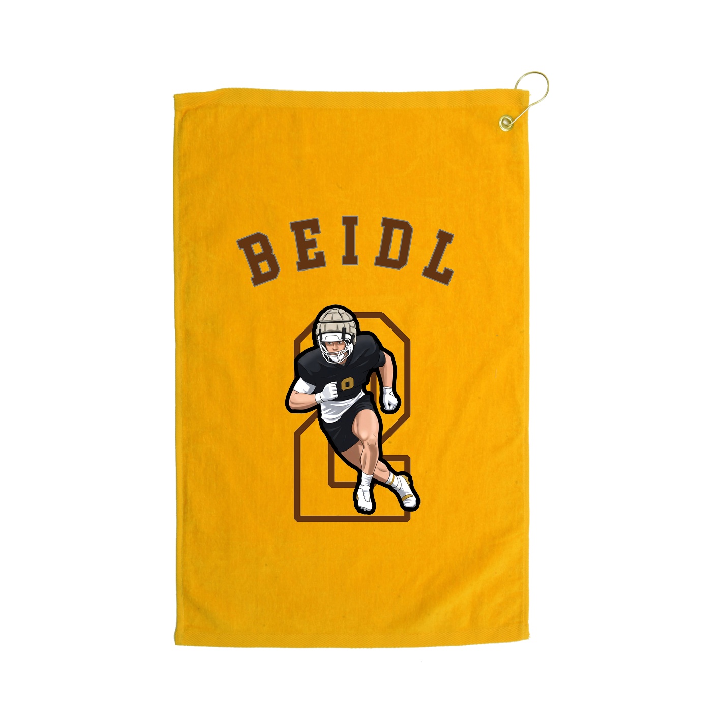 Golf Towel — Shirsey Arch in Gold