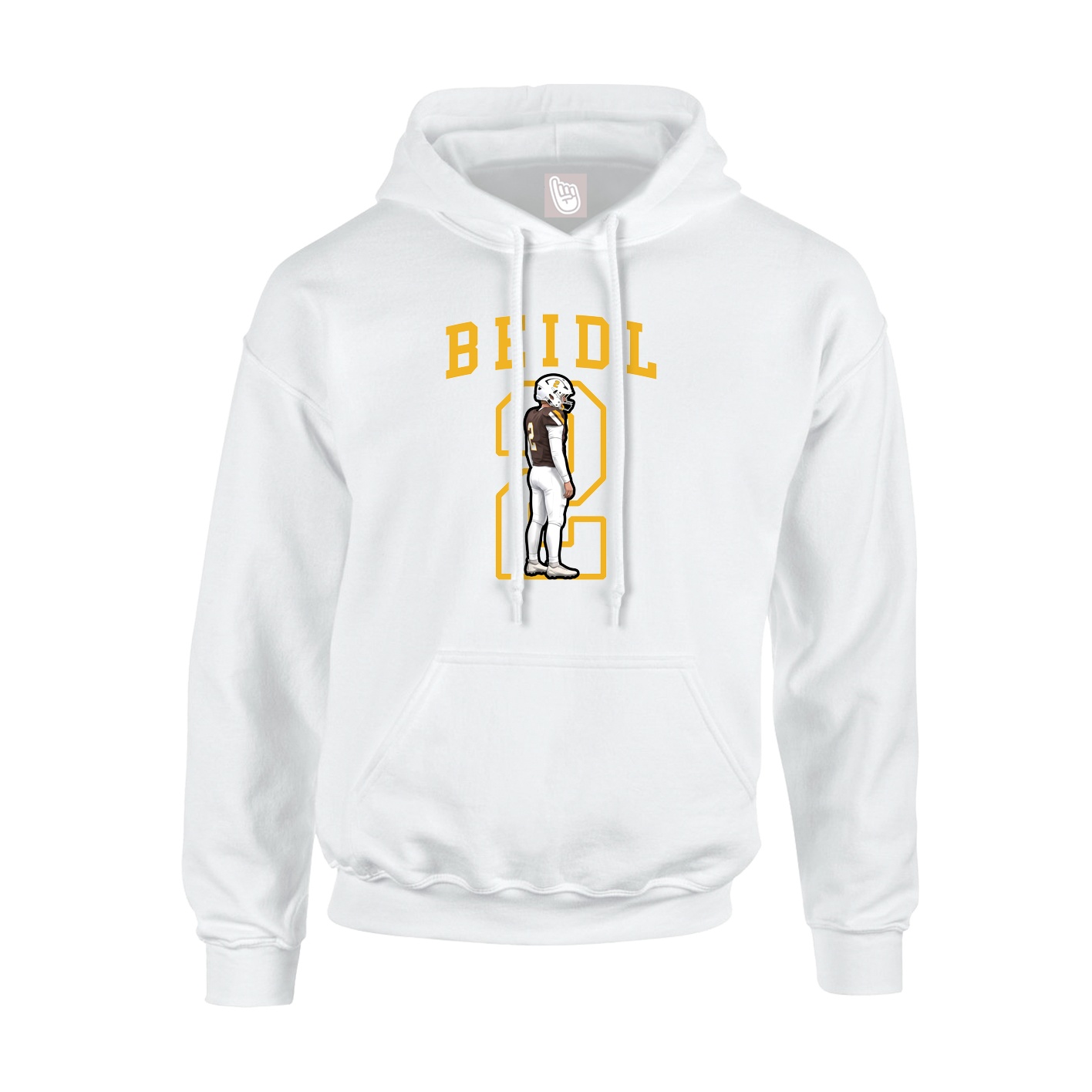Youth Hoodie — Shirsey in White