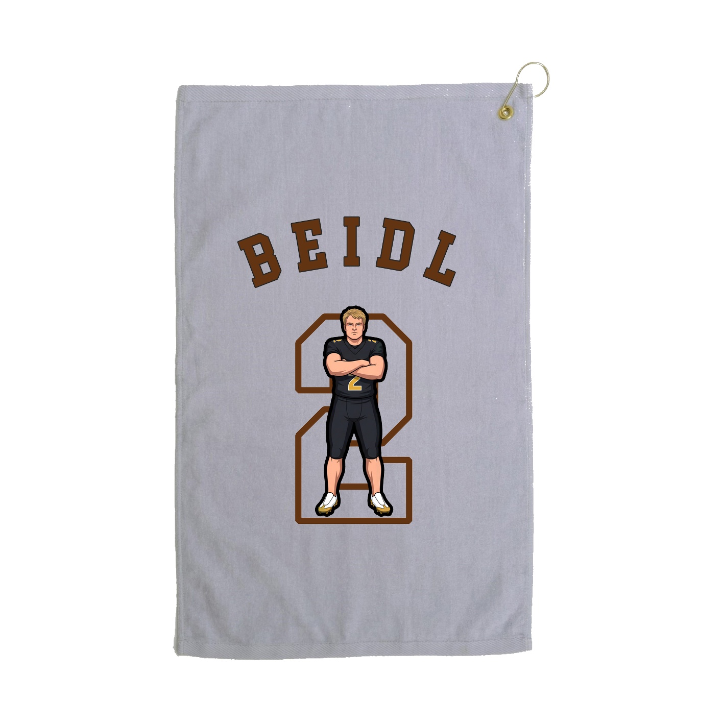 Golf Towel — Shirsey Arch in Grey