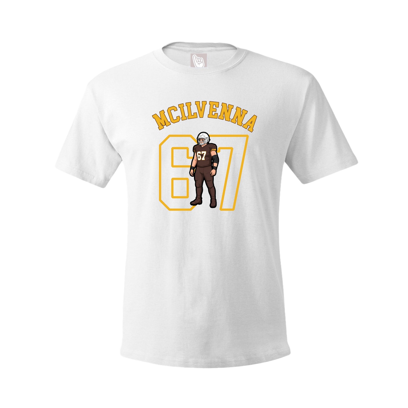 Youth Tee — Shirsey Arch in White