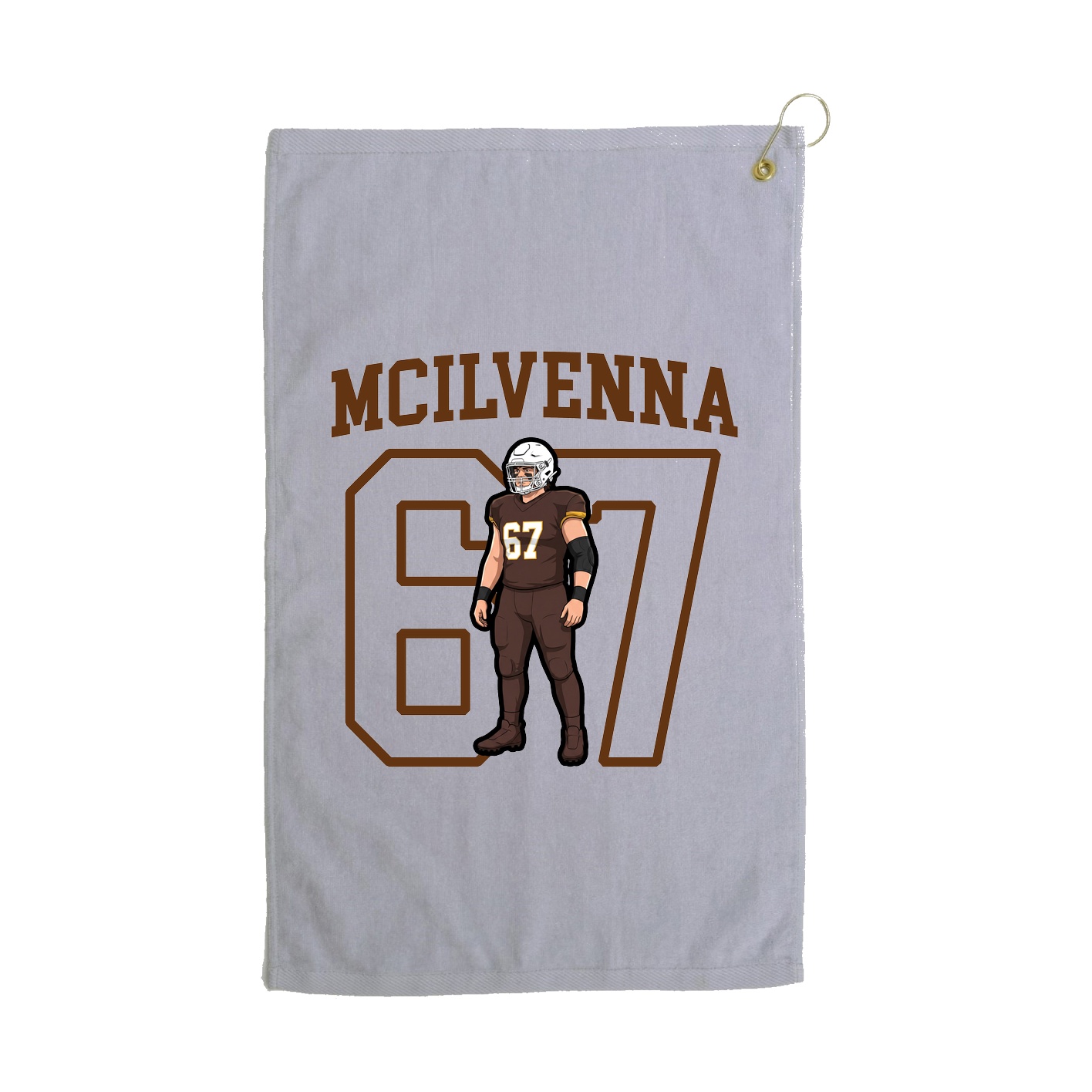 Golf Towel — Shirsey in Grey