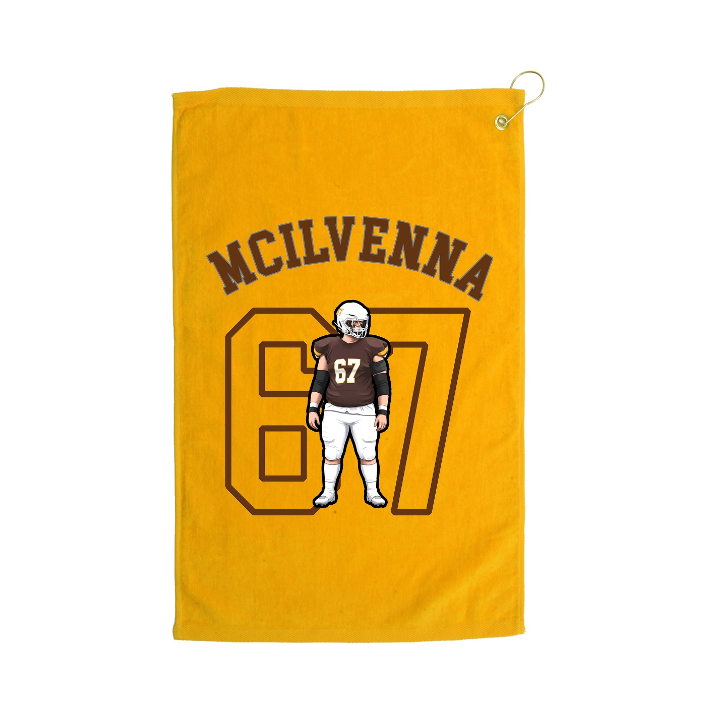 Terry Velour Golf Towel