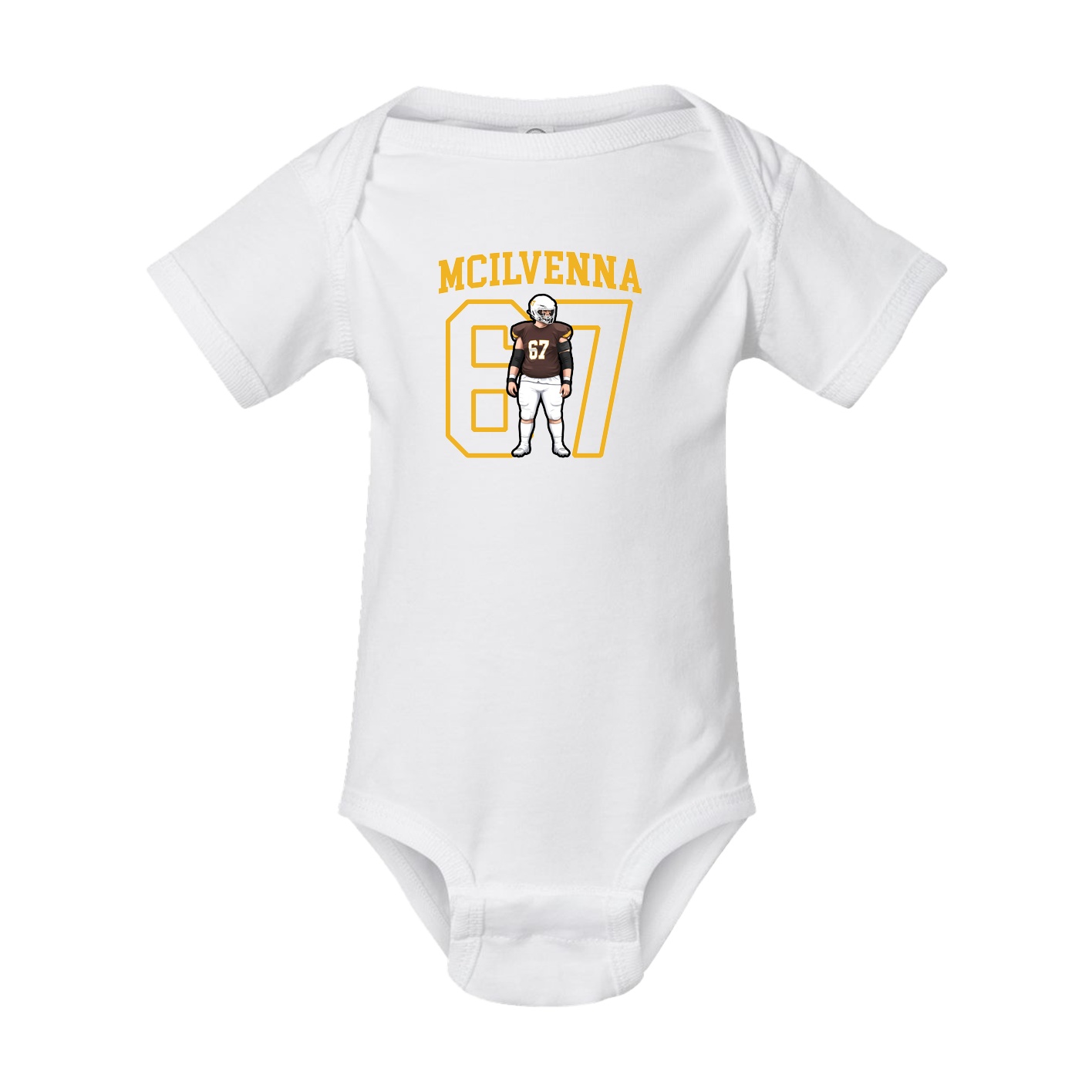 Baby Onesie — Shirsey in White