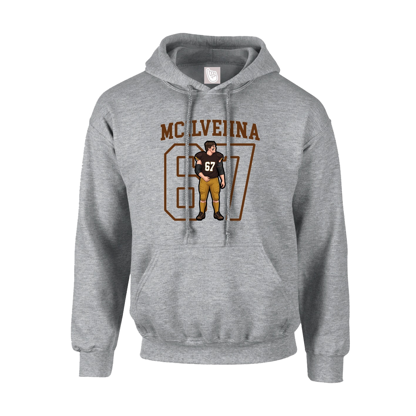 Youth Hoodie — Shirsey in Grey