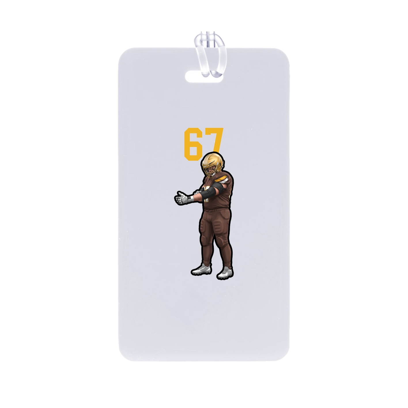 Bag Tag — Number Top in Classic