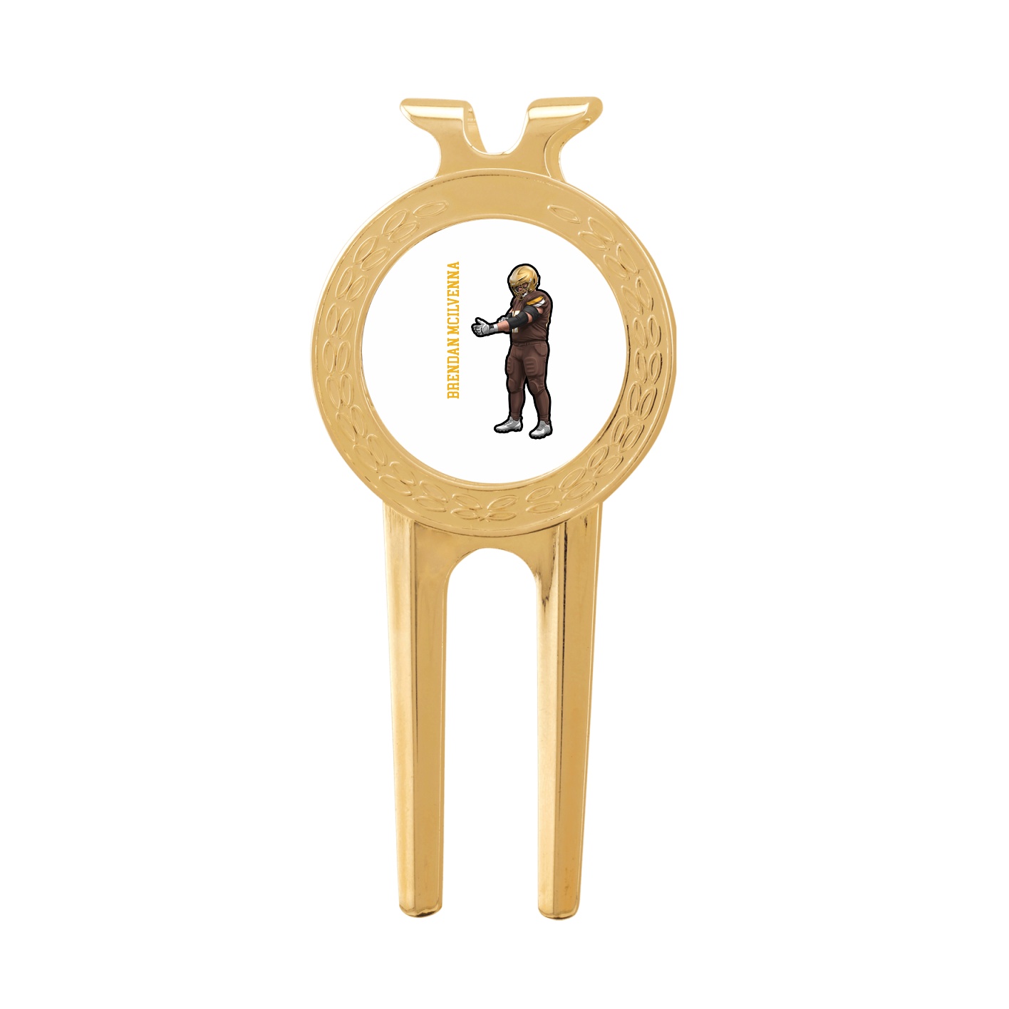 Divot Tool with Ball Marker — Name Vertical in Classic