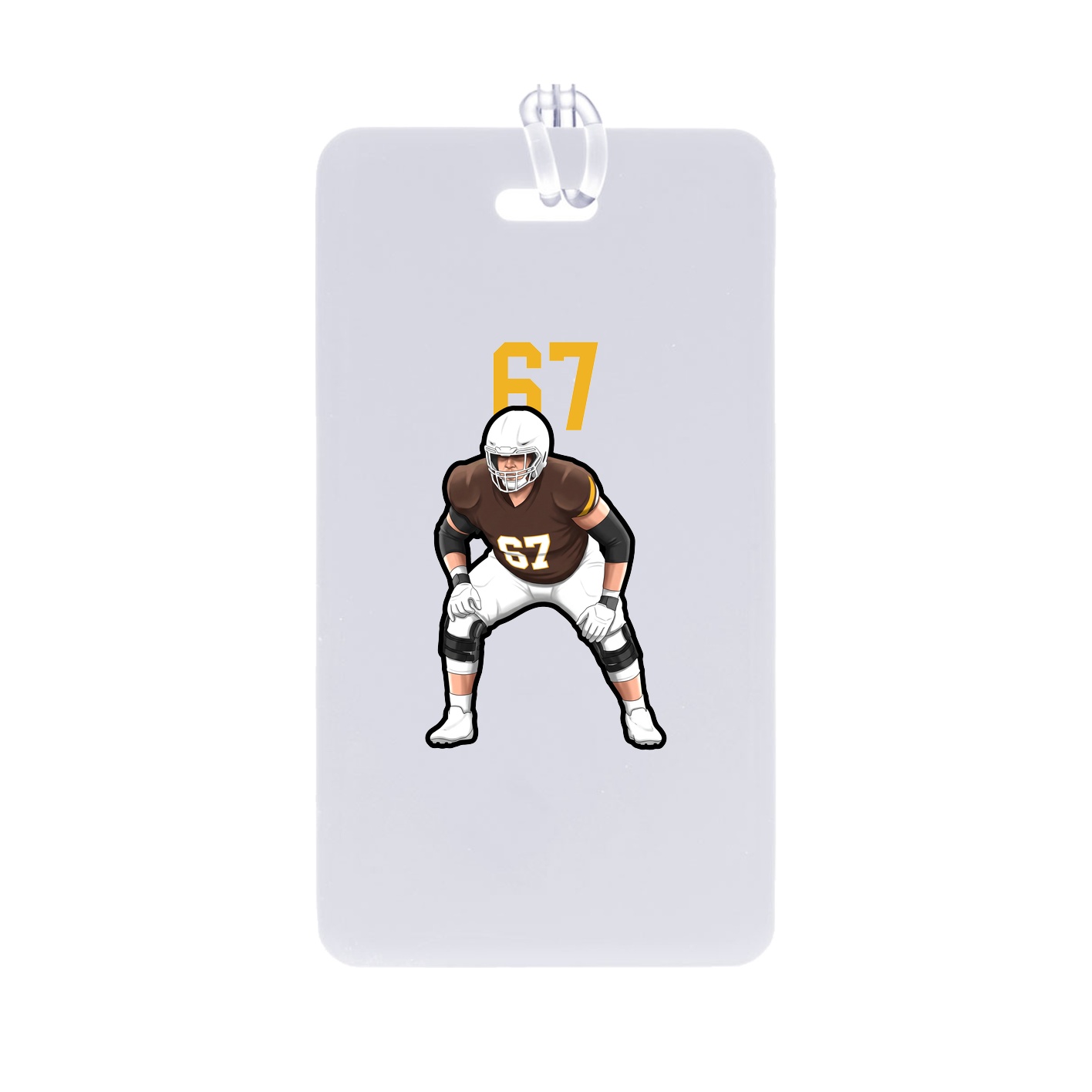 Bag Tag — Number Top in Classic